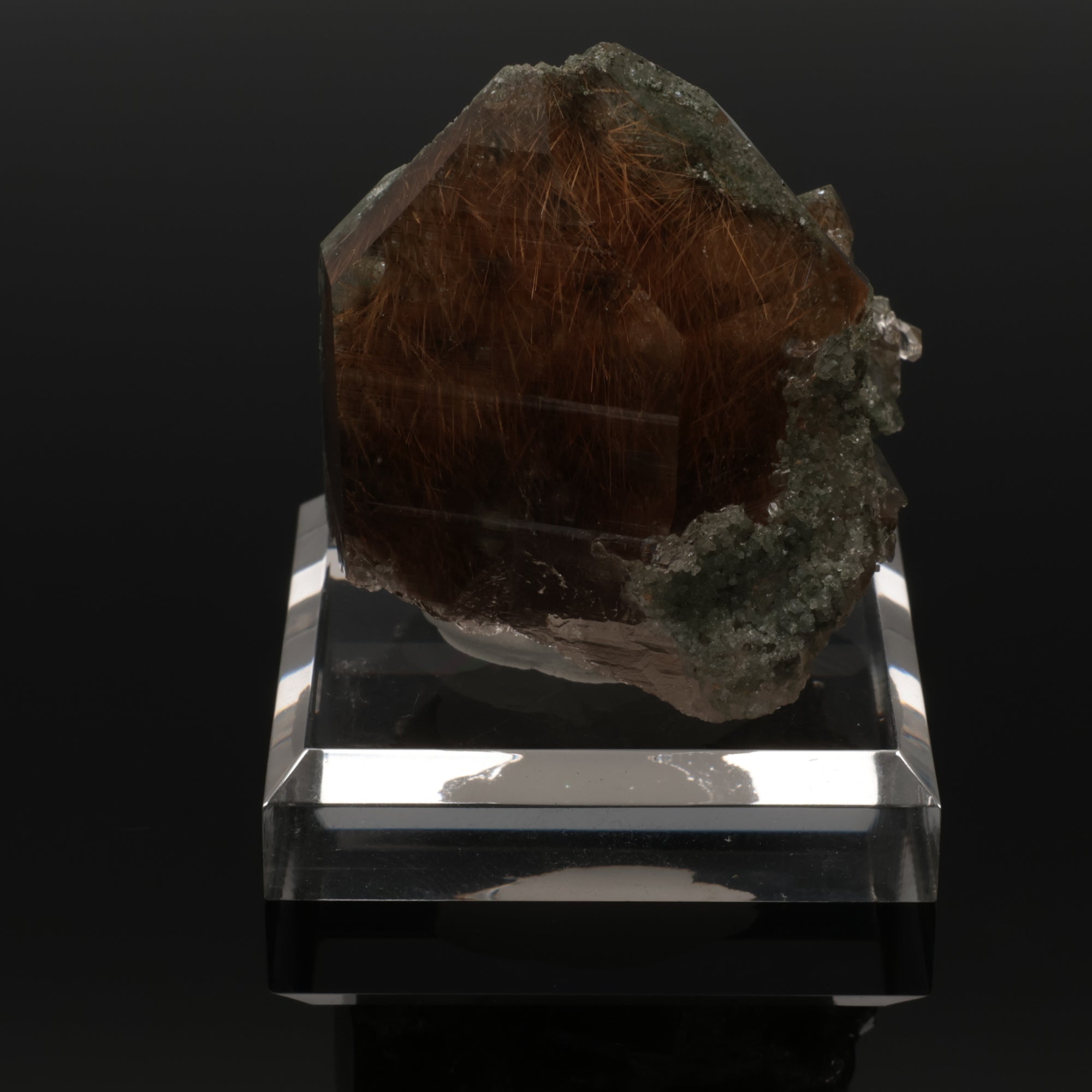 GOLDEN VEIL | Rutilquarz aus dem Himalaya | 86 g | Unikat (#1011)