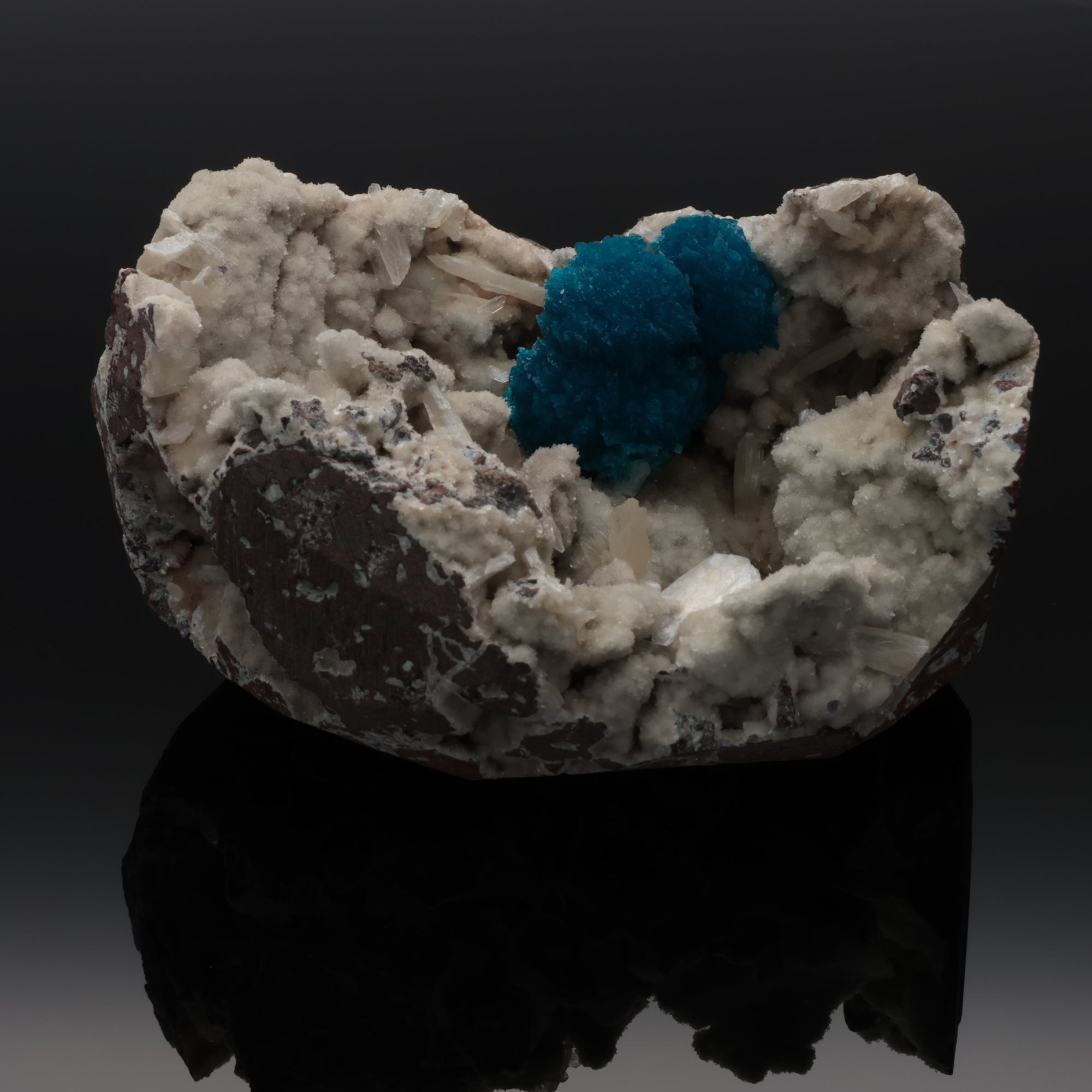 BLUE BLOOM | Cavansit auf Matrix | 256 g | Unikat (#1026)