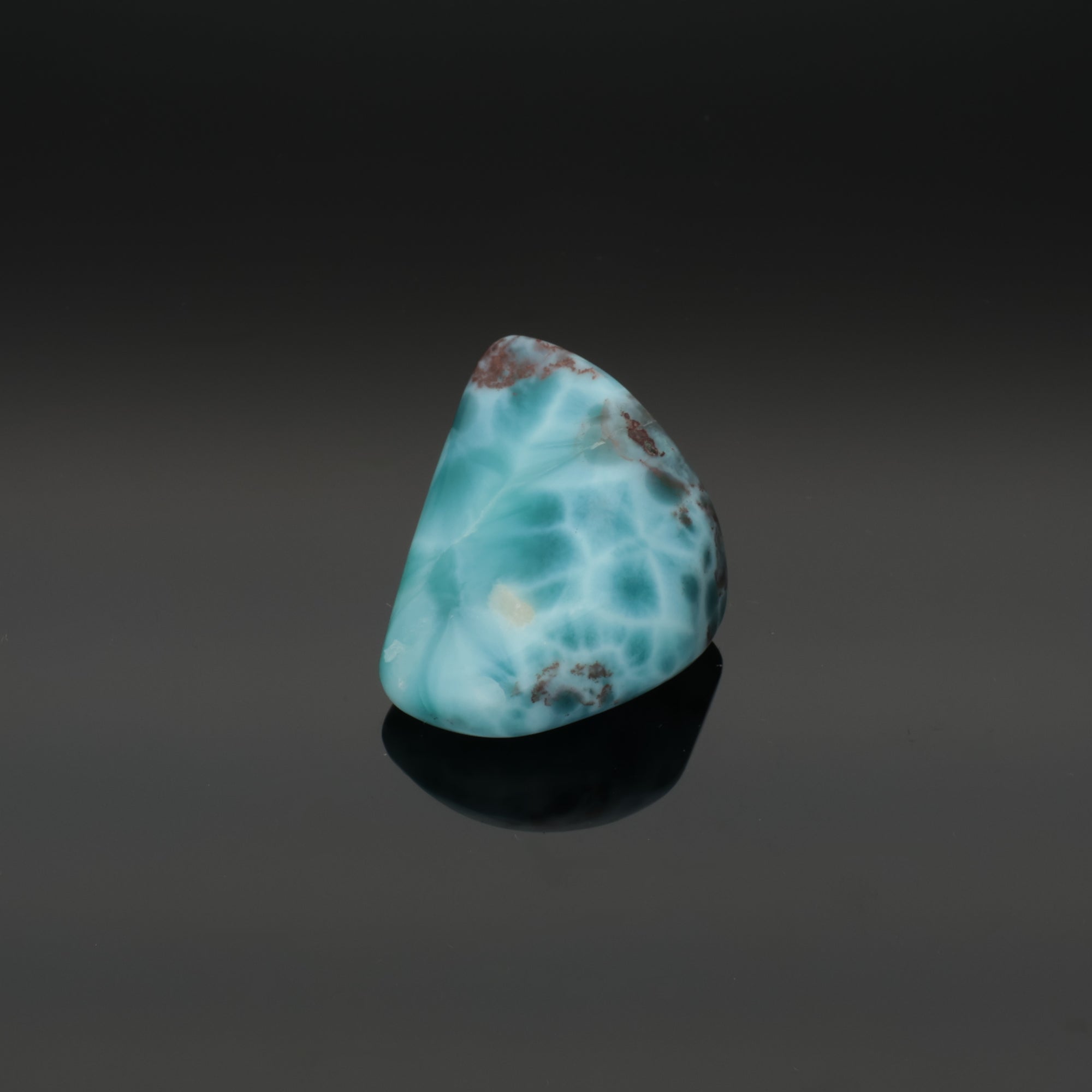 CARIBBEAN DROP | Larimar aus der Dominikanischen Republik | Unikat (#1000)