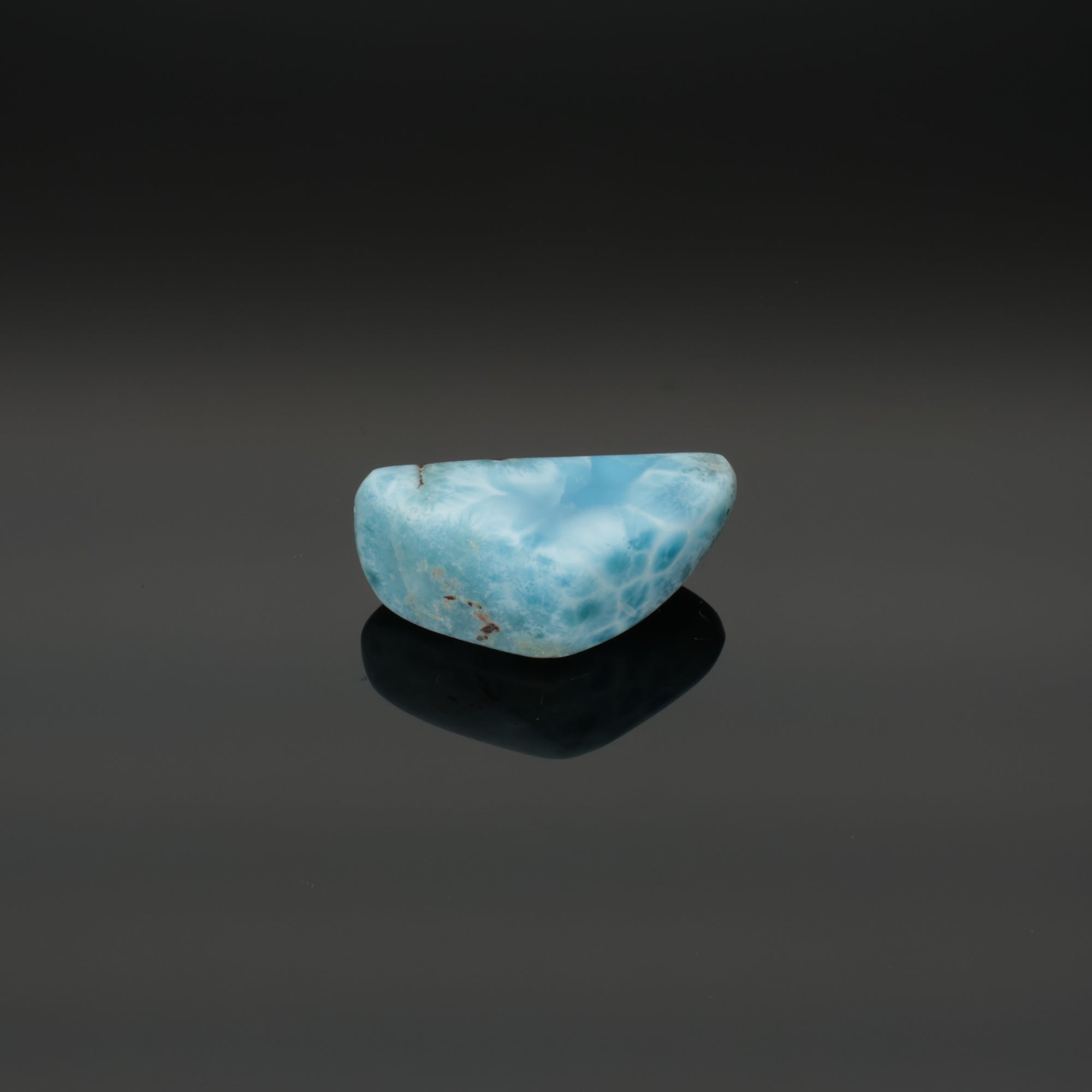 CARIBBEAN CLOUD | Larimar aus der Dominikanischen Republik | 19,88 g | Unikat (#1005)