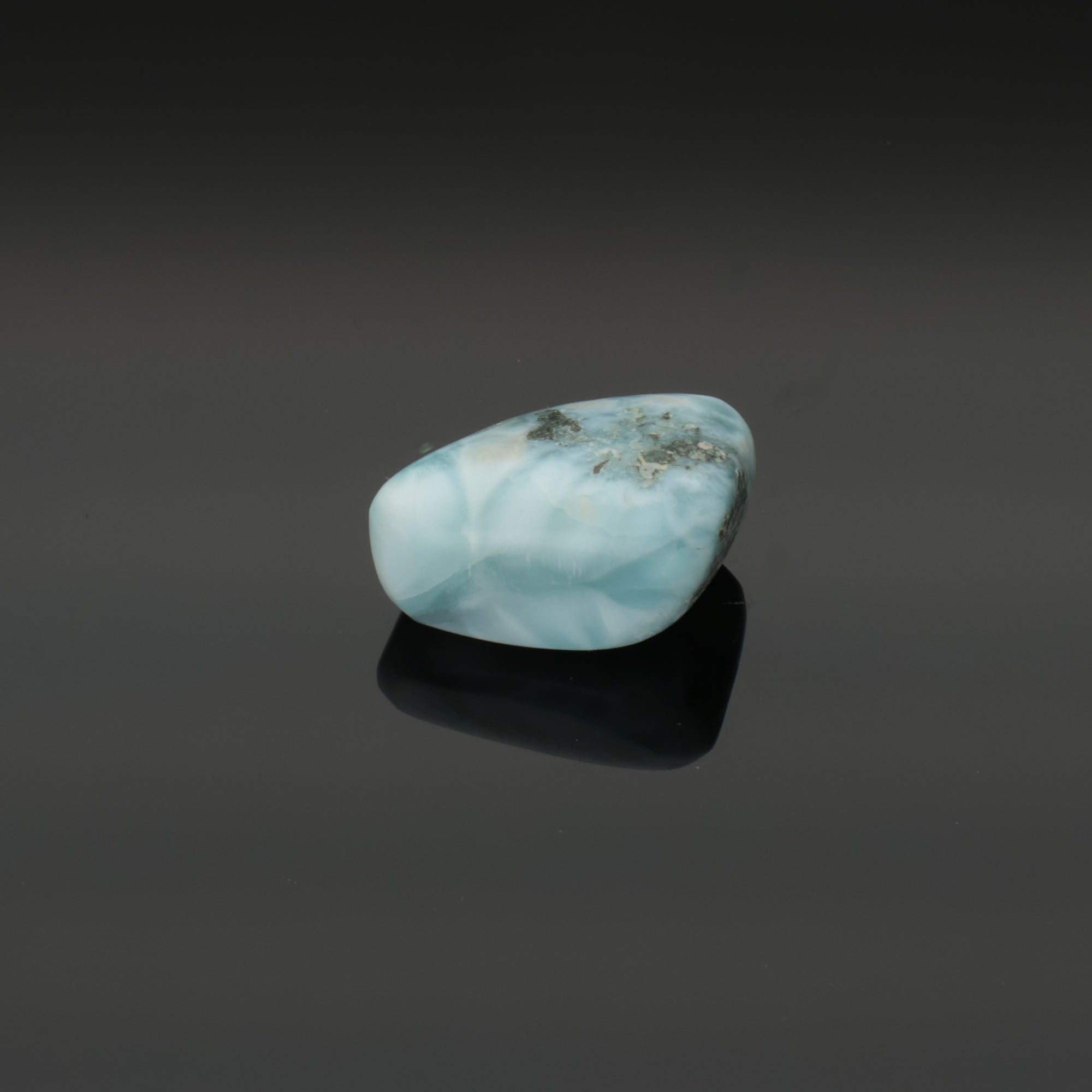 CARIBBEAN TIDE | Larimar aus der Dominikanischen Republik | 18,87 g | Unikat (#1006)