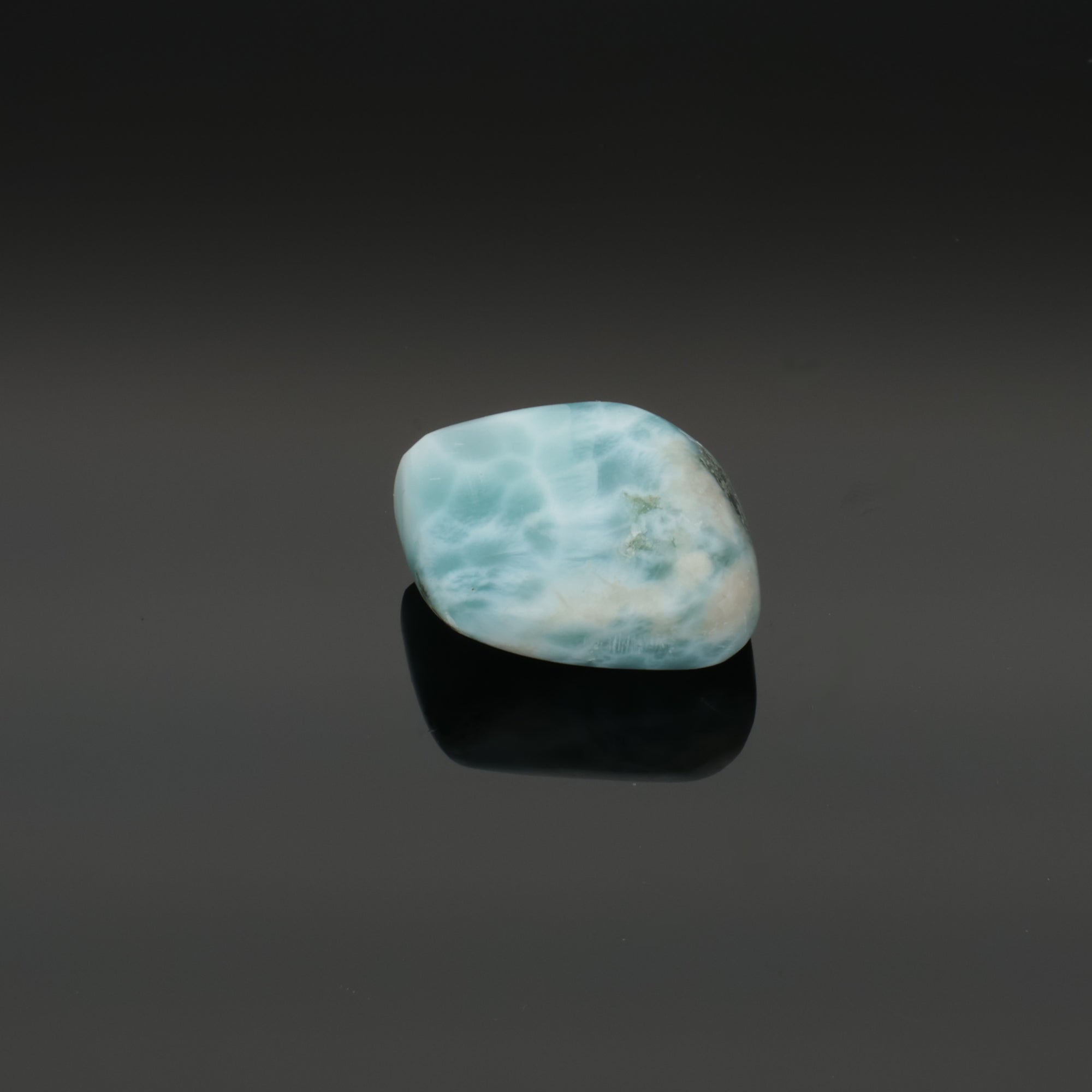 CARIBBEAN TIDE | Larimar aus der Dominikanischen Republik | 18,87 g | Unikat (#1006)