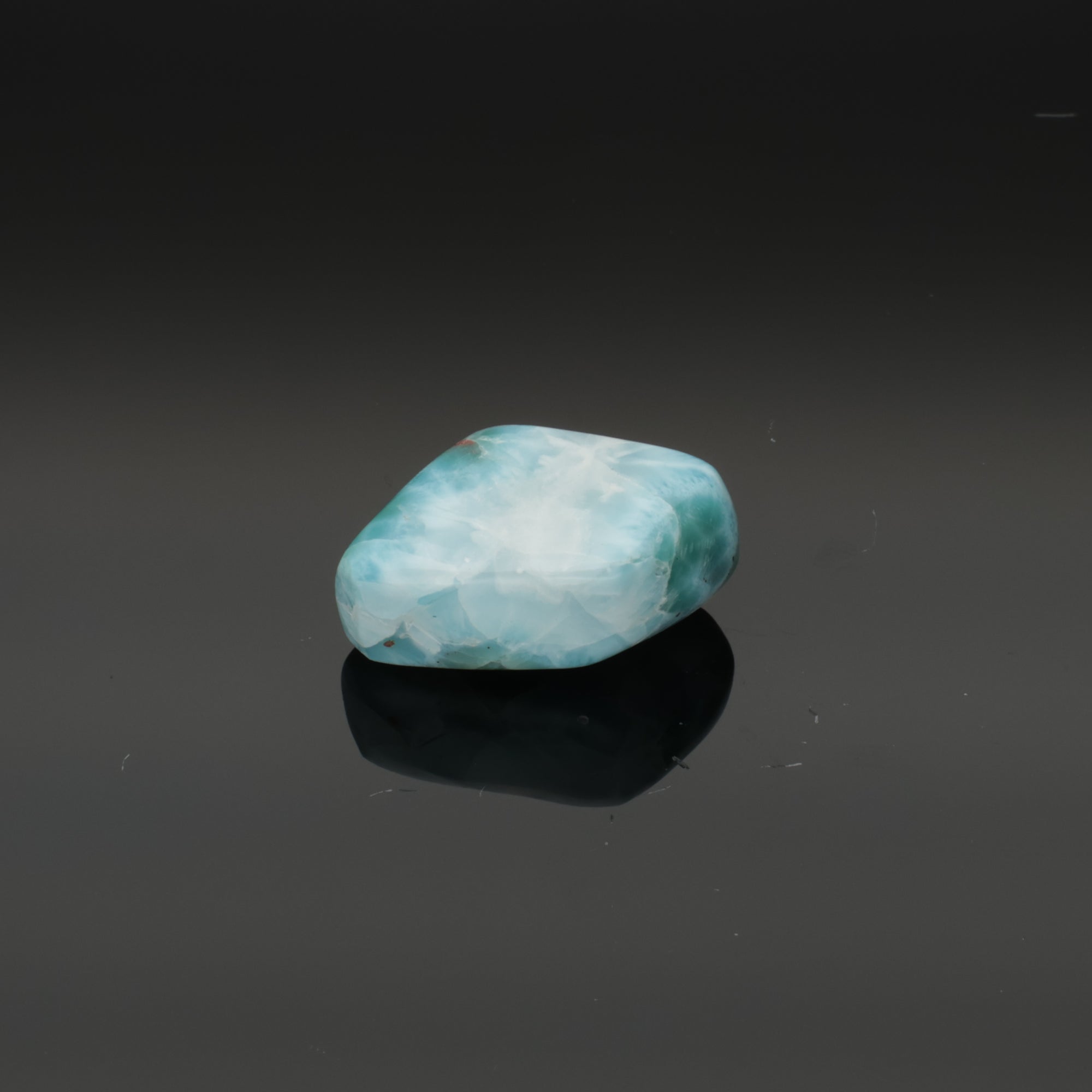 CARIBBEAN LIGHT | Larimar aus der Dominikanischen Republik | 17,13 g | Unikat (#1008)