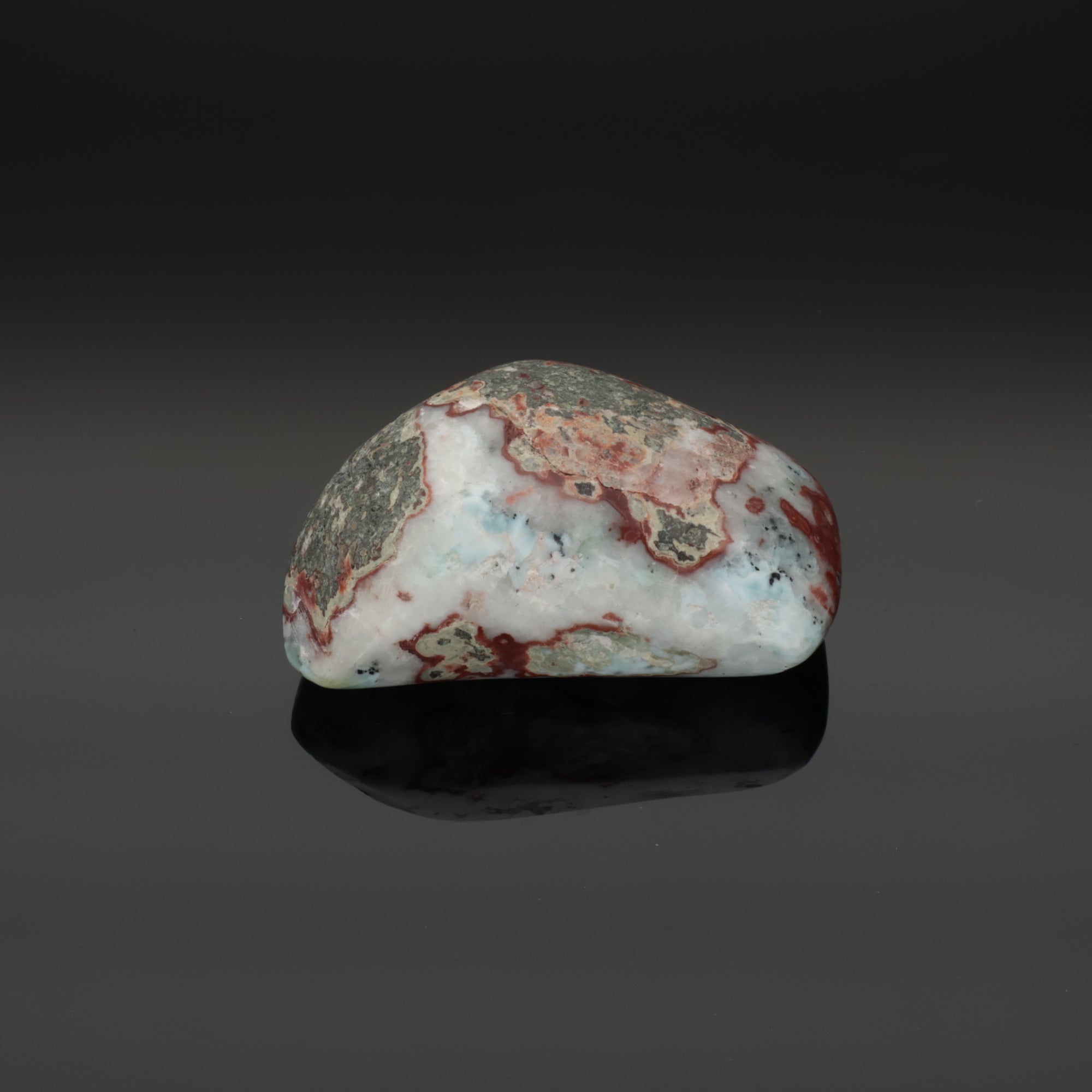 CARIBBEAN LAGOON | Larimar aus der Dominikanischen Republik | 68,11 g | Unikat (#1013)