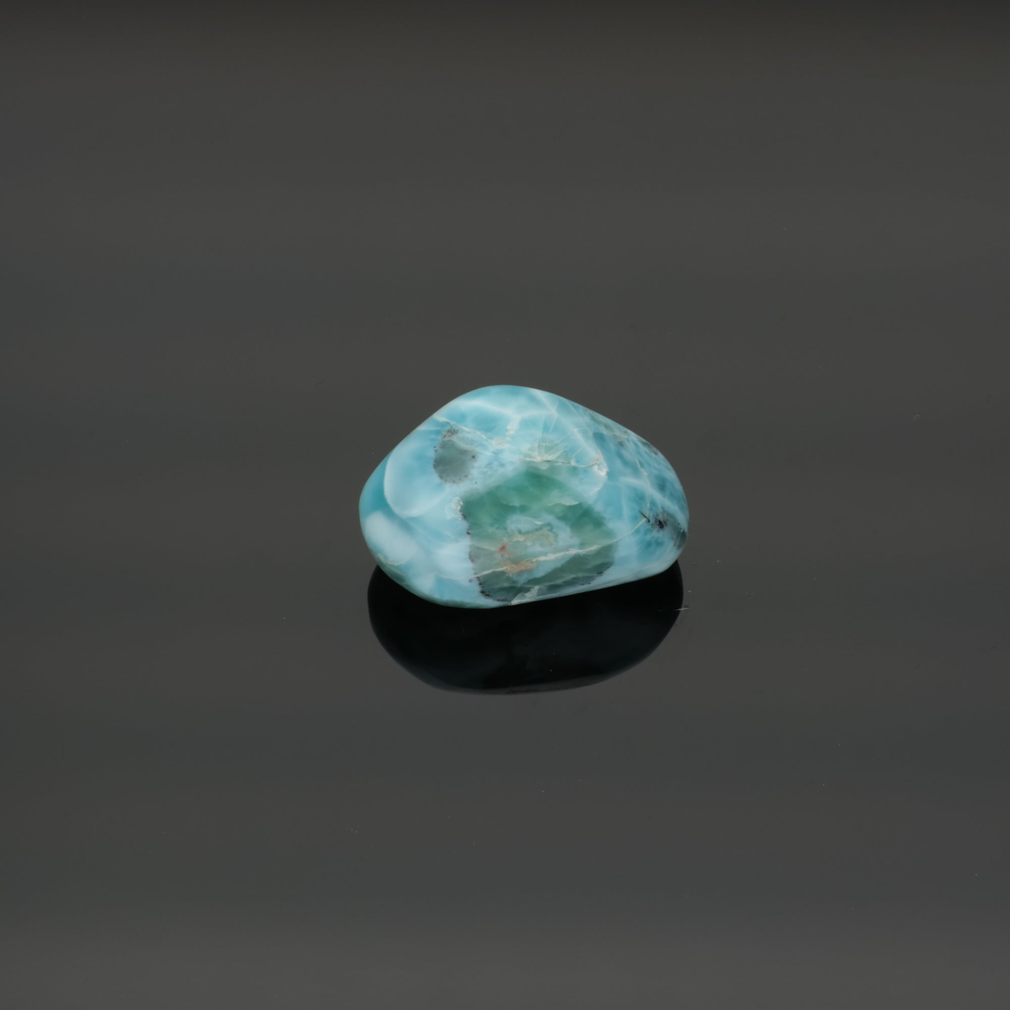 CARIBBEAN CURRENT | Larimar aus der Dominikanischen Republik | 29,19 g | Unikat (#1017)