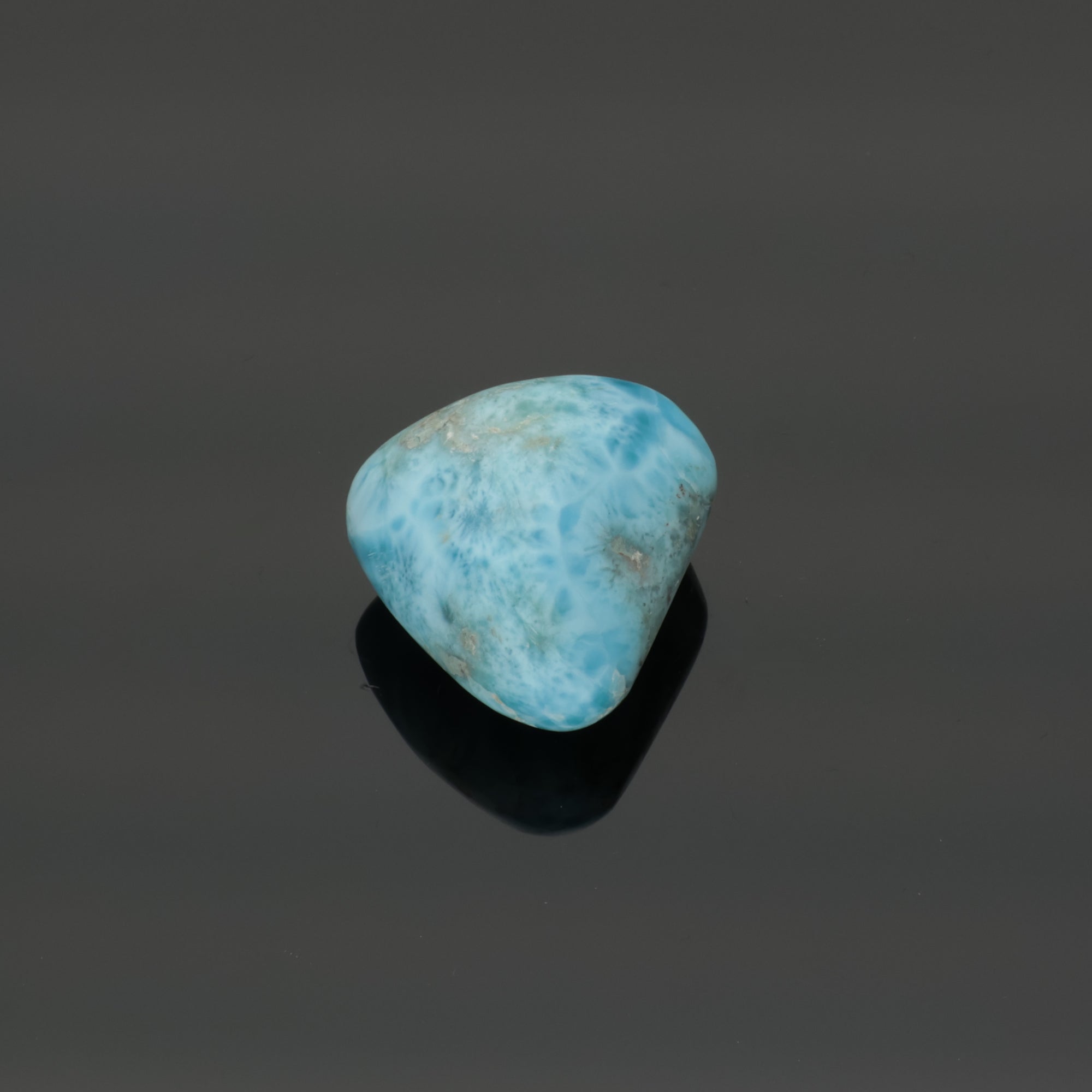 CARIBBEAN ORB | Larimar aus der Dominikanischen Republik | 27,68 g | Unikat (#1018)