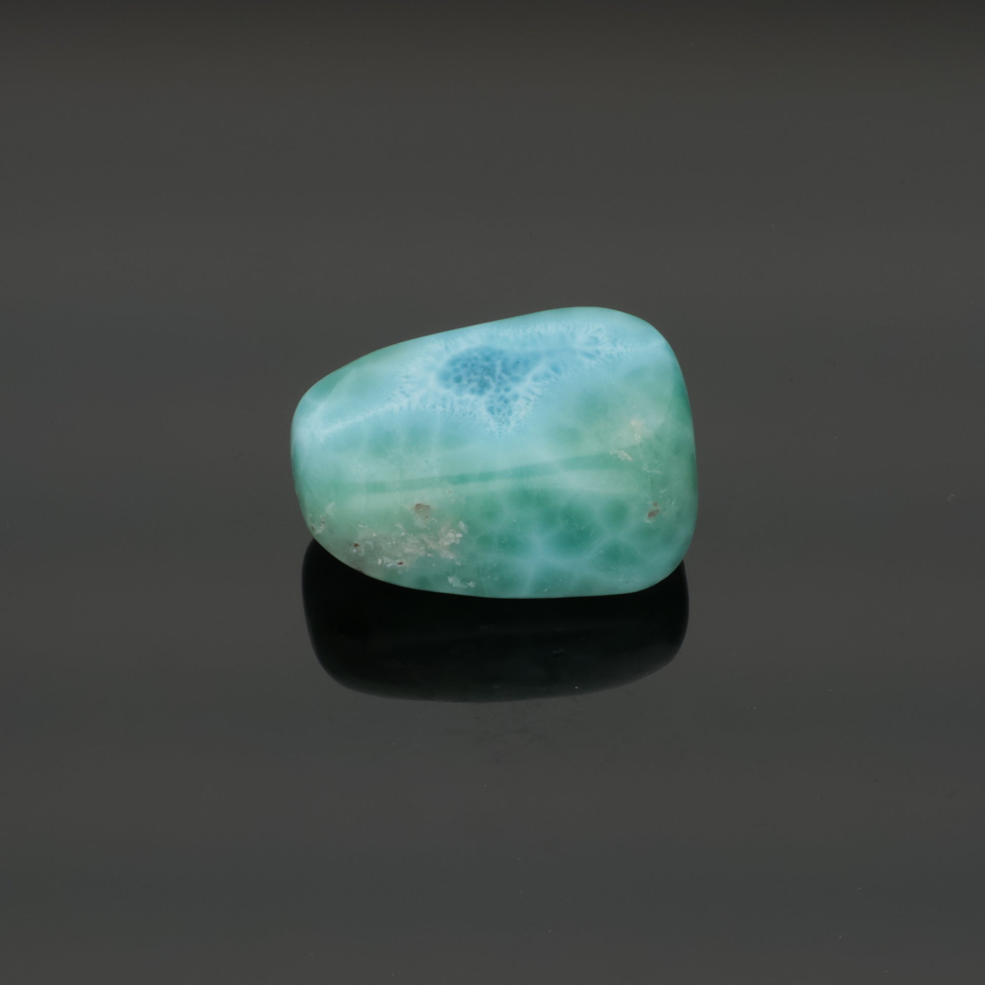CARIBBEAN MIST | Larimar aus der Dominikanischen Republik | 38,28 g | Unikat (#1021)