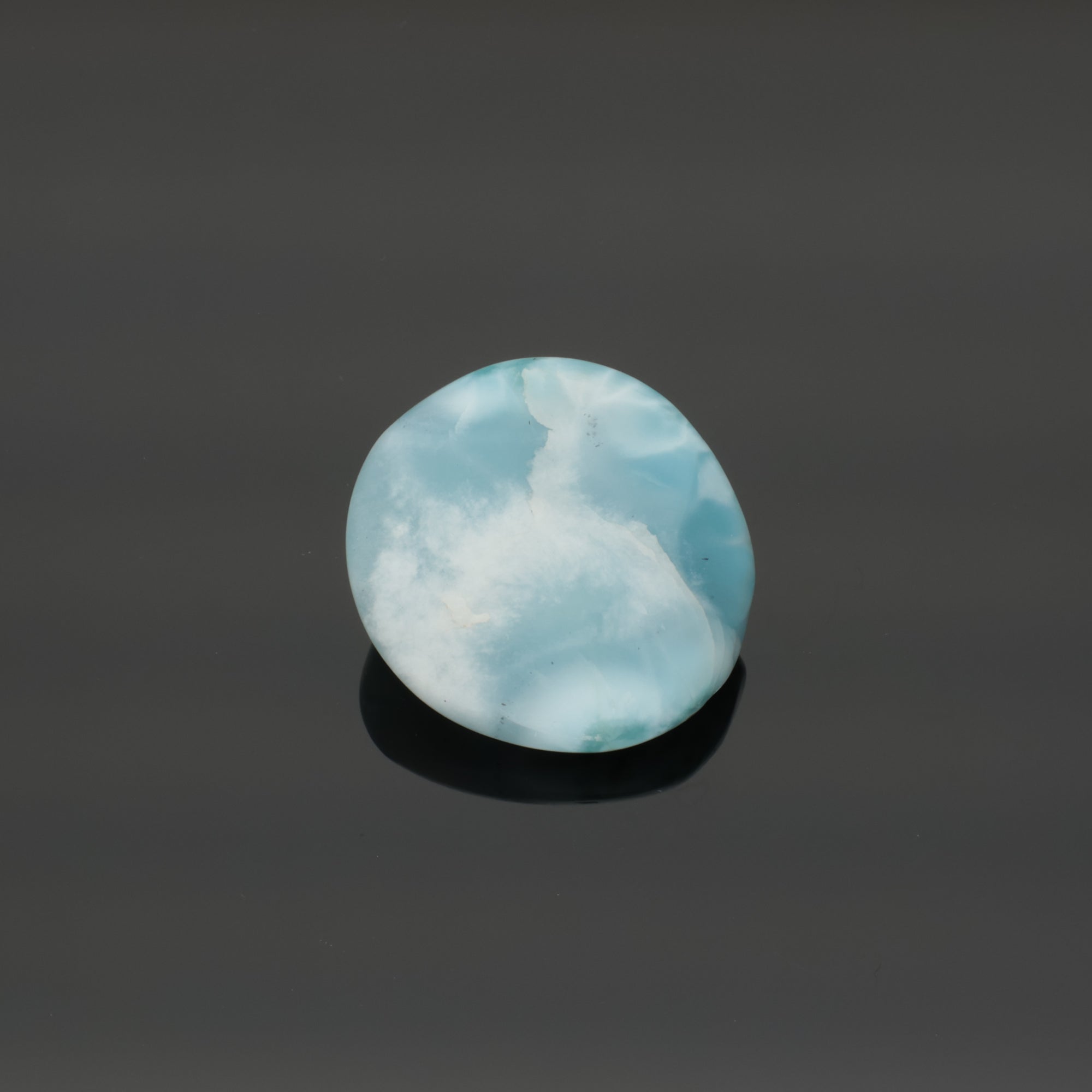 CARIBBEAN STORM | Larimar aus der Dominikanischen Republik | 38,39 g | Unikat (#1023)