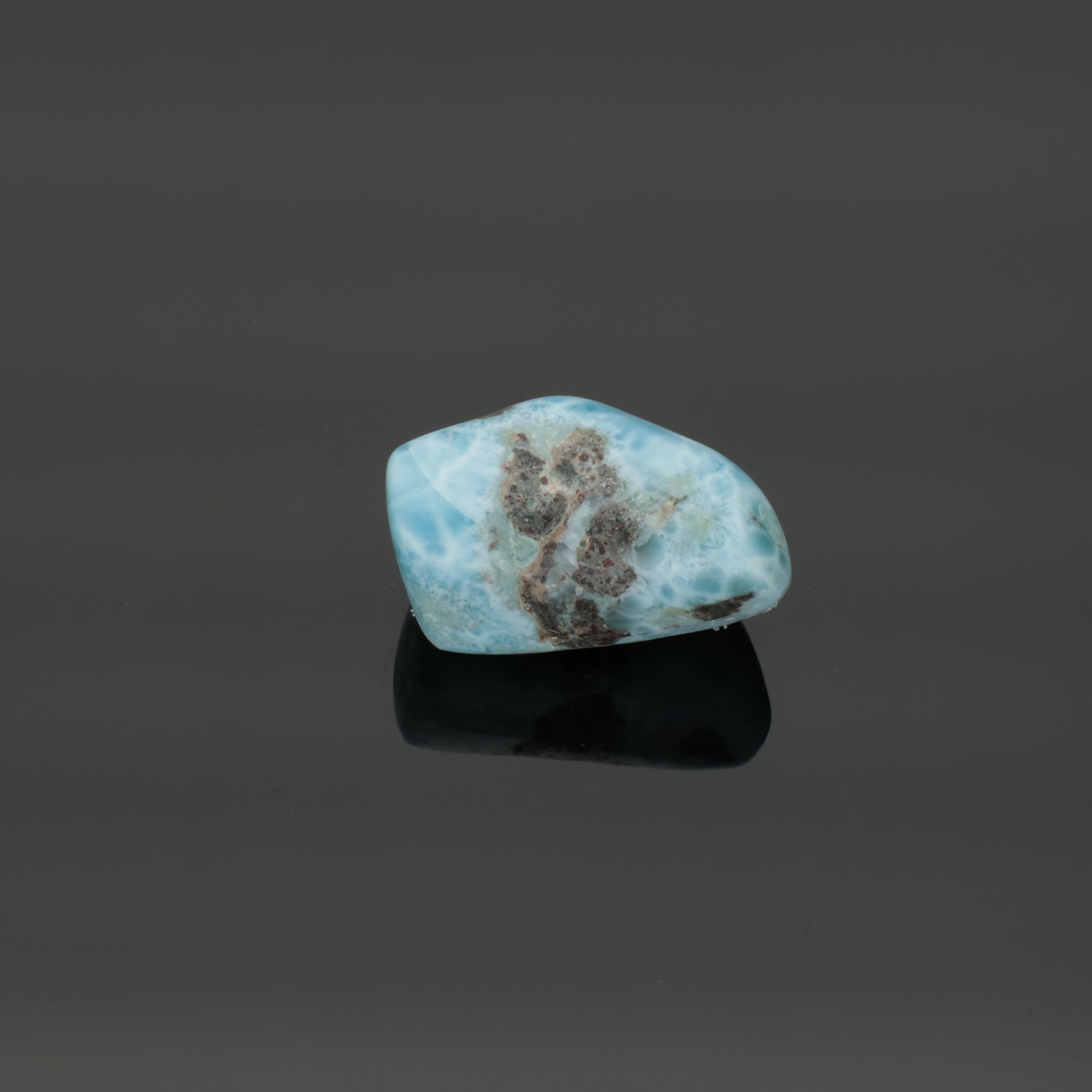 CARIBBEAN FOAM | Larimar aus der Dominikanischen Republik | 27,22 g | Unikat (#1025)