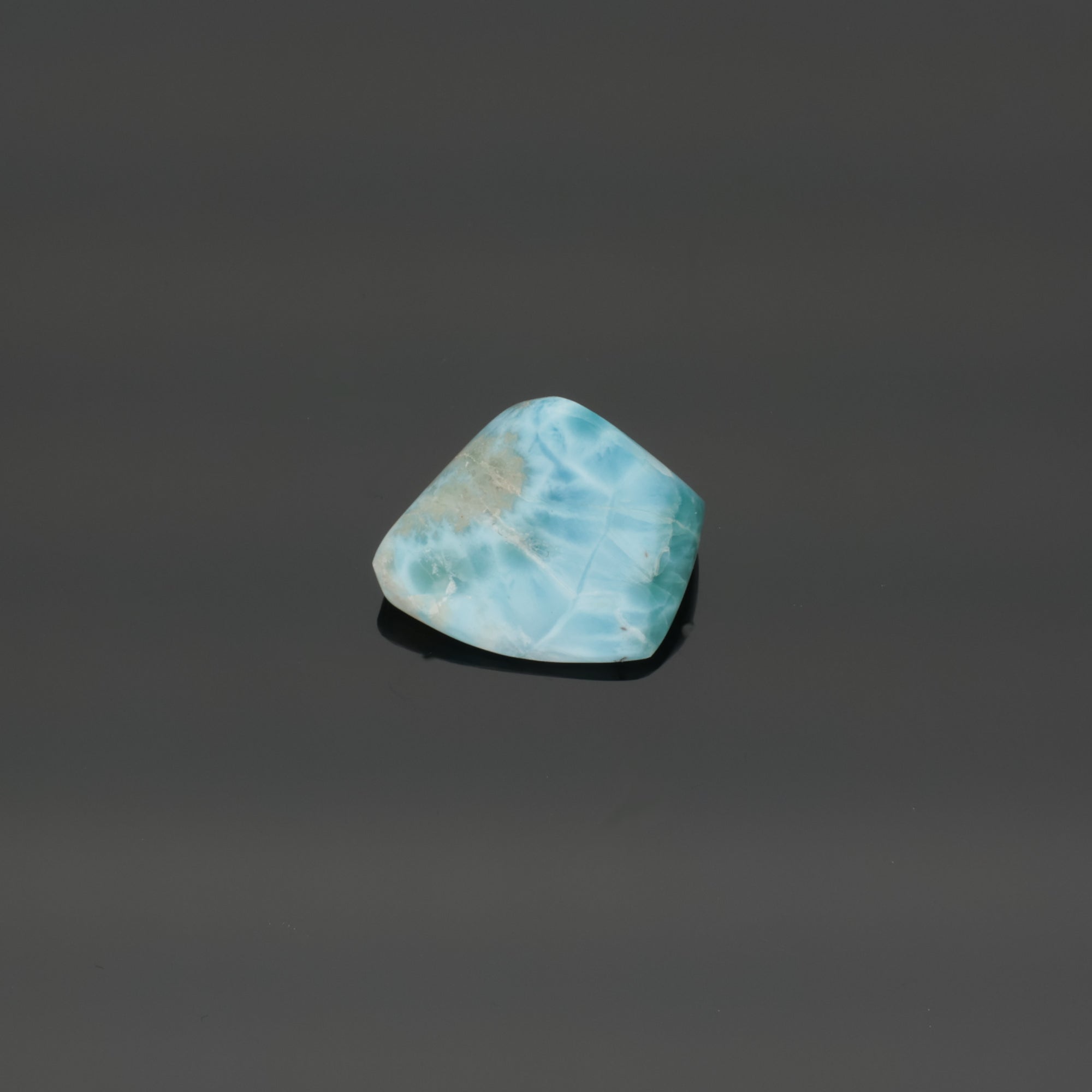 CARIBBEAN GLOW | Larimar aus der Dominikanischen Republik | 13,68 g | Unikat (#1032)
