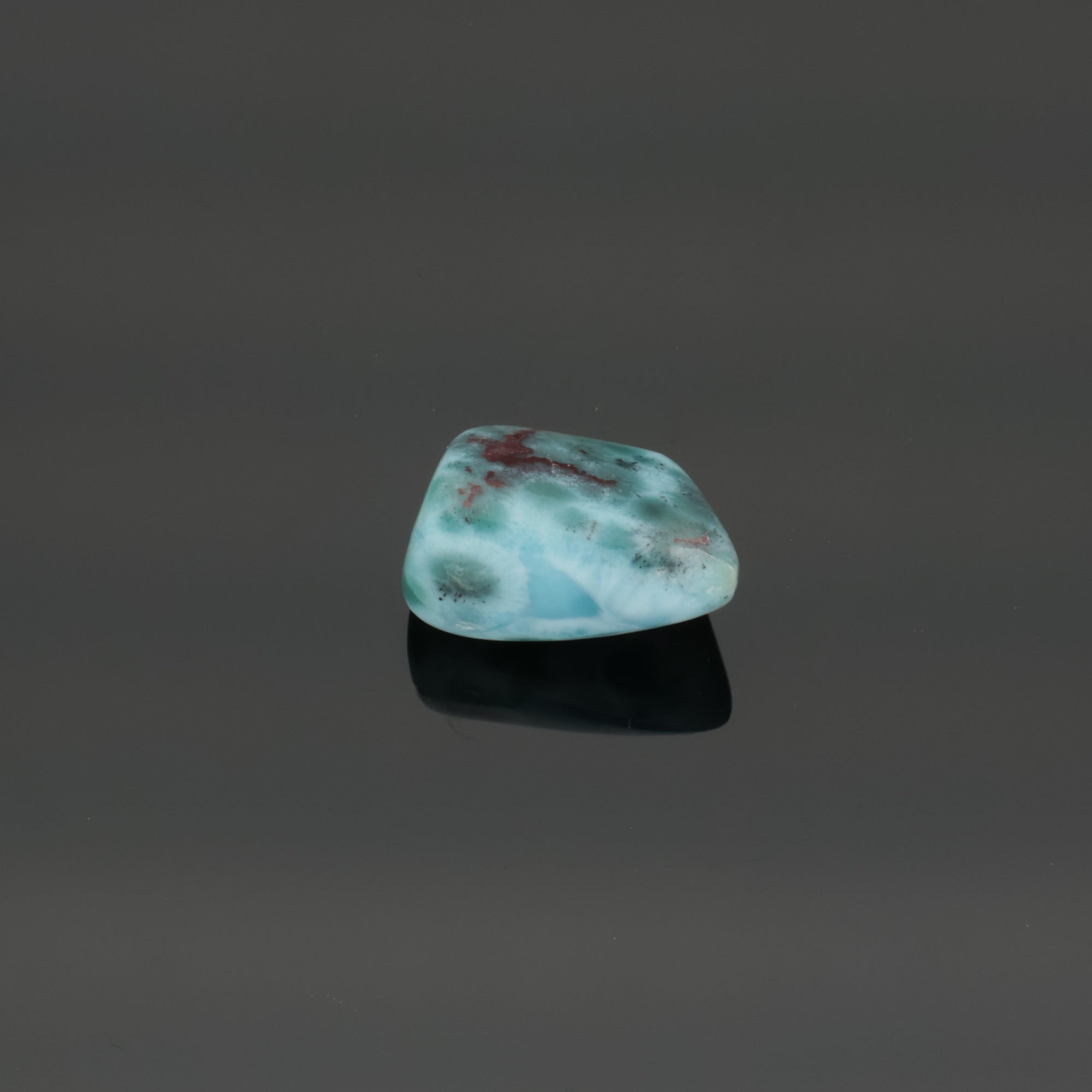 CARIBBEAN DROP | Larimar aus der Dominikanischen Republik | 10,8 g | Unikat (#1036)