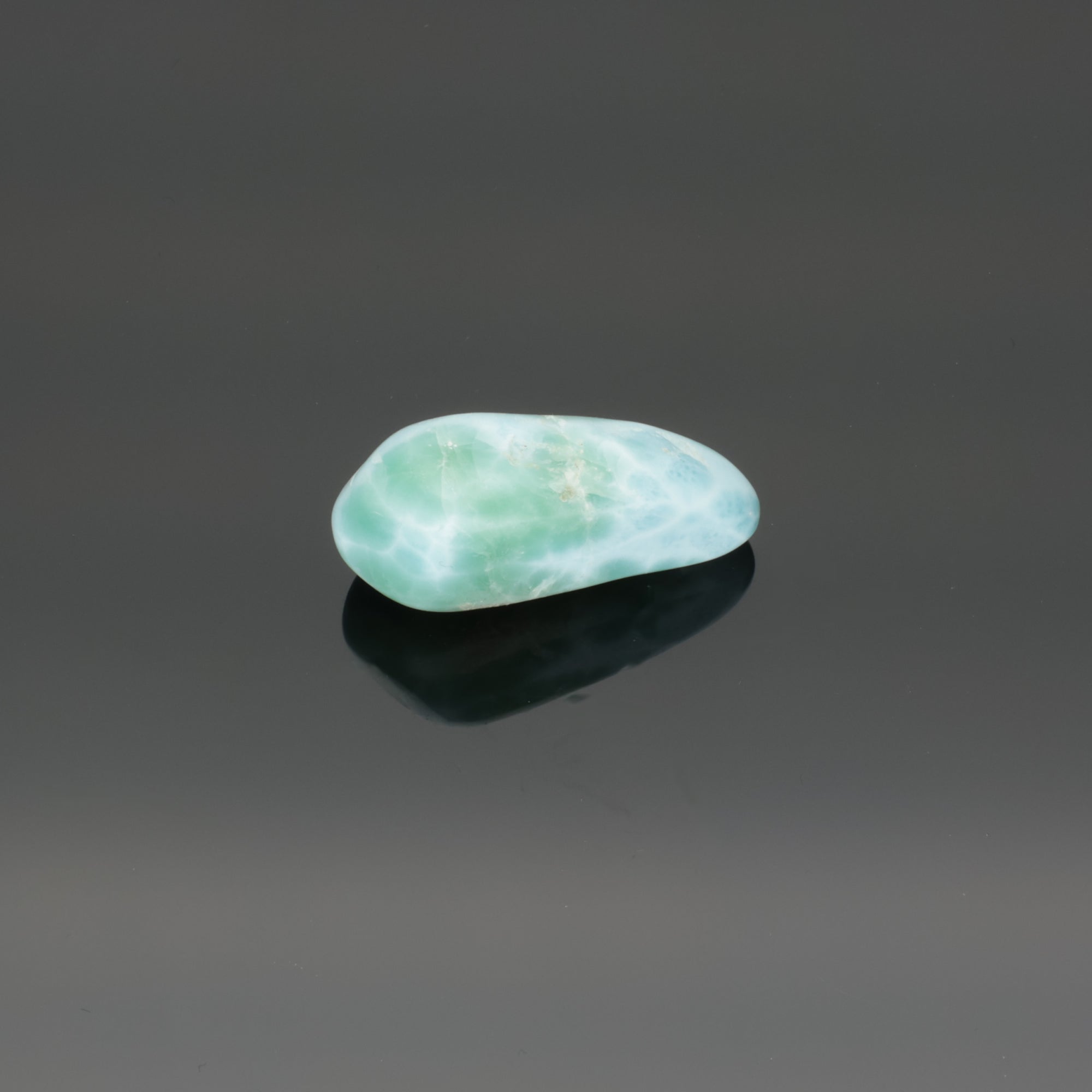 CARIBBEAN GLEAM | Larimar aus der Dominikanischen Republik | 12,8 g | Unikat (#1040)
