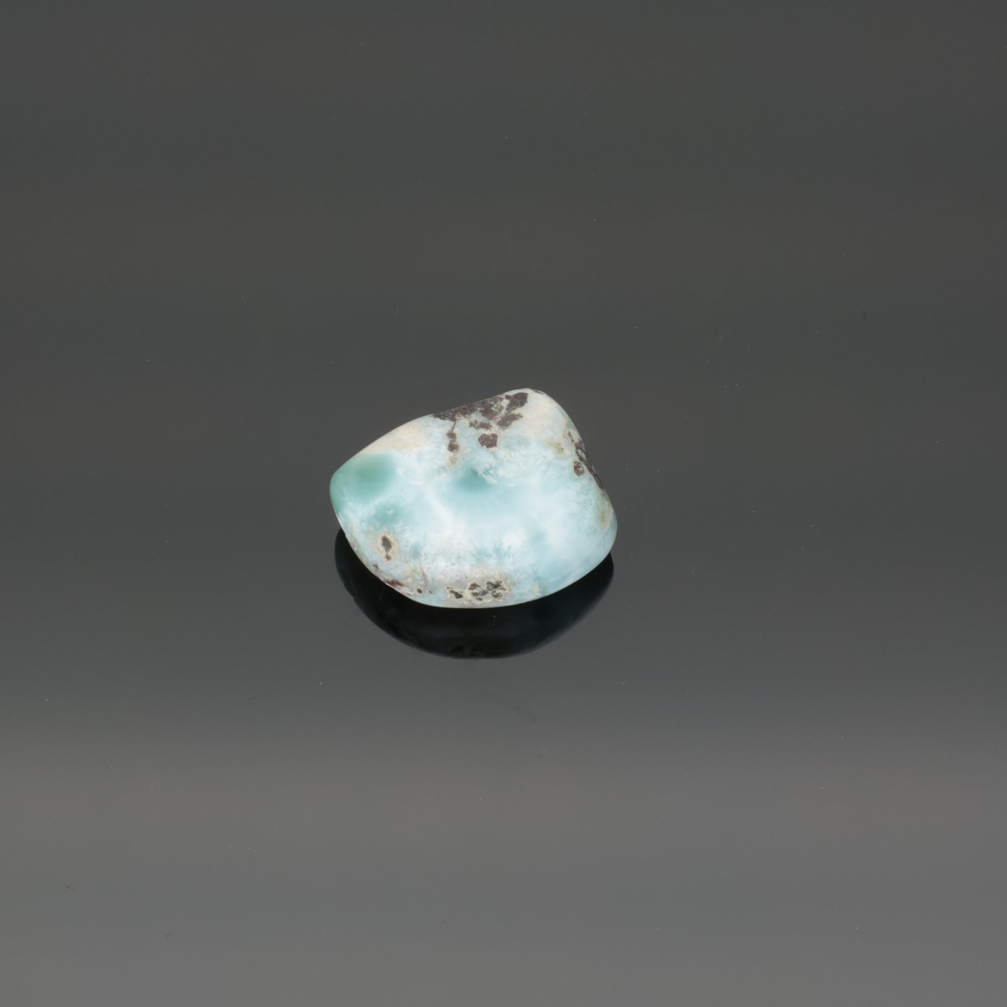 CARIBBEAN DROP | Larimar aus der Dominikanischen Republik | 9,57 g | Unikat (#1045)