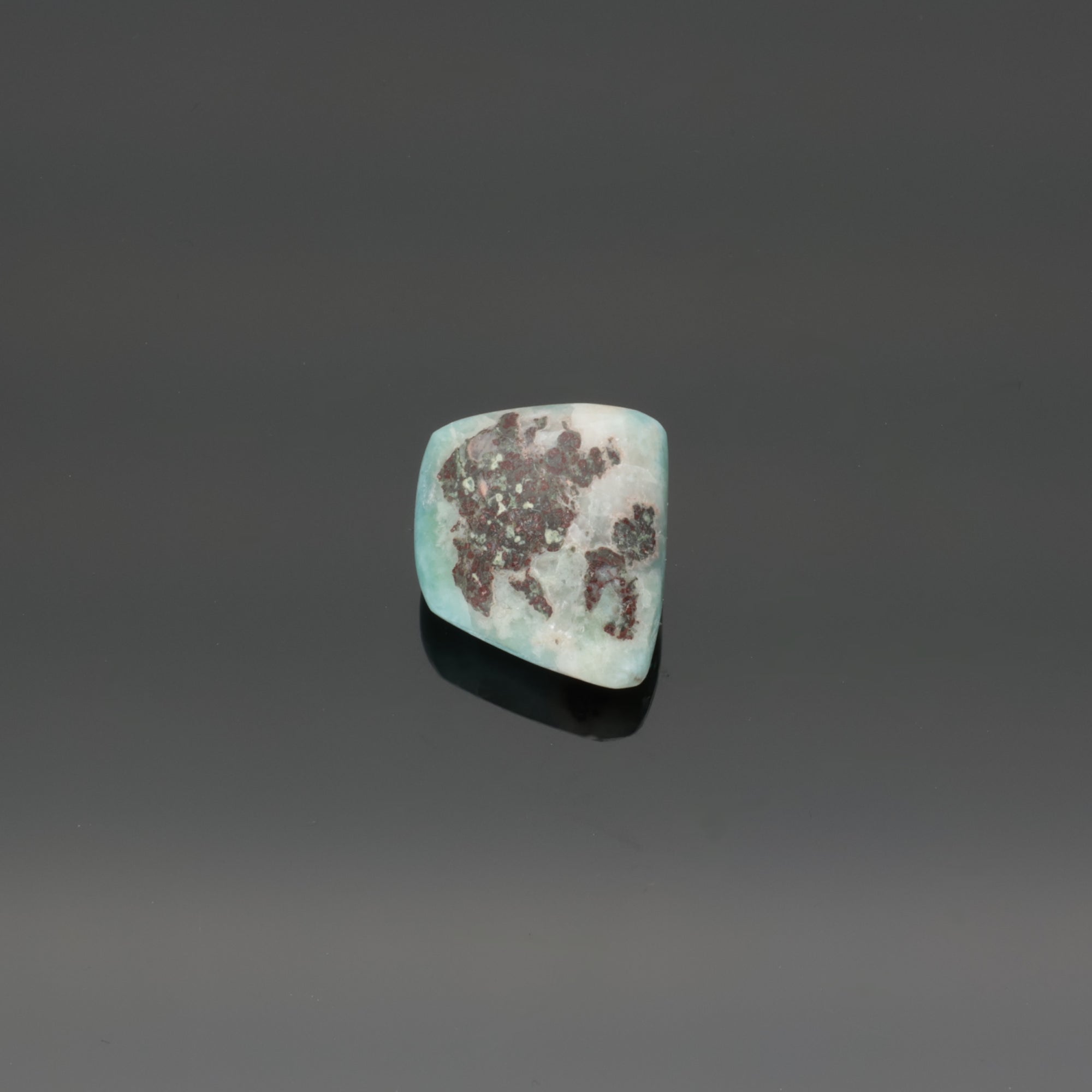 CARIBBEAN TIDE | Larimar aus der Dominikanischen Republik | 9,54 g | Unikat (#1048)