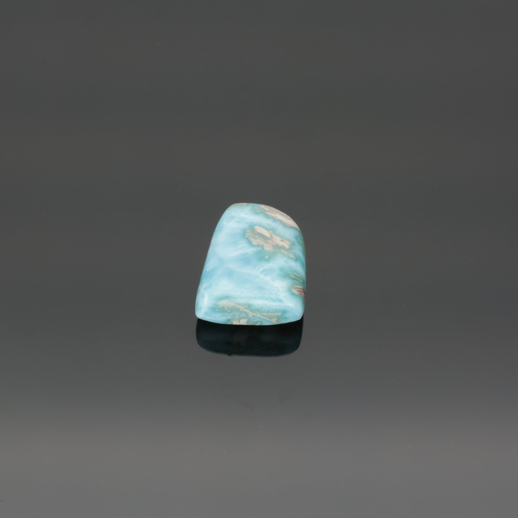 CARIBBEAN SPARK | Larimar aus der Dominikanischen Republik | 8,62 g | Unikat (#1049)