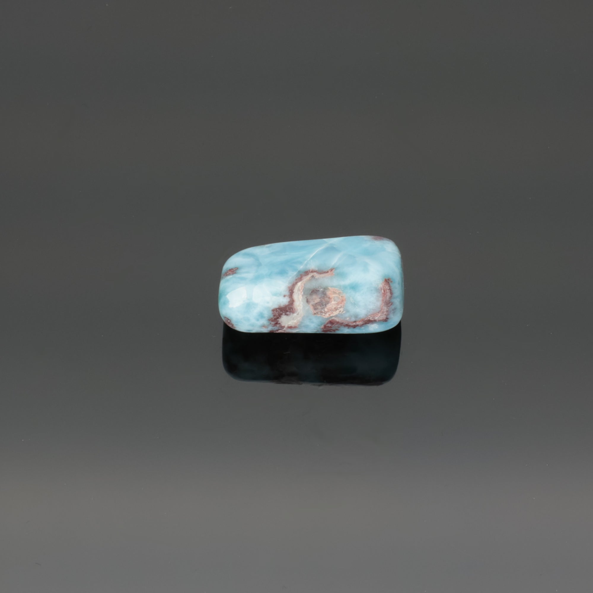 CARIBBEAN BREEZE | Larimar aus der Dominikanischen Republik | 8,95 g | Unikat (#1051)