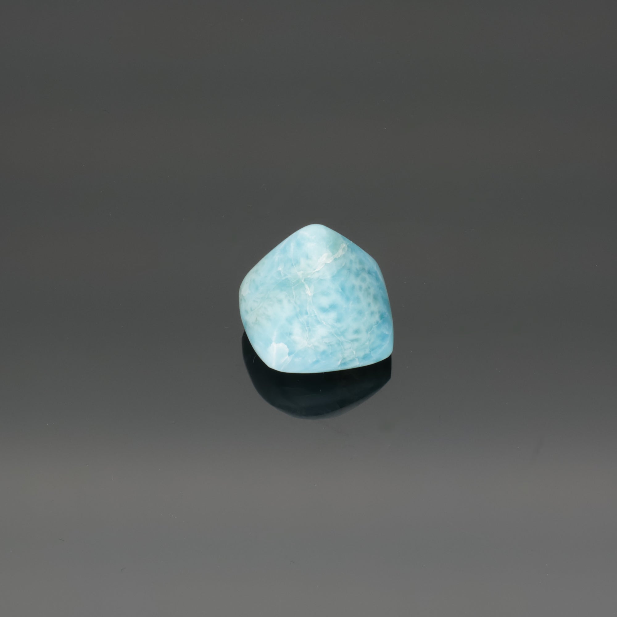 CARIBBEAN AURA | Larimar aus der Dominikanischen Republik | 12,7 g | Unikat (#1052)