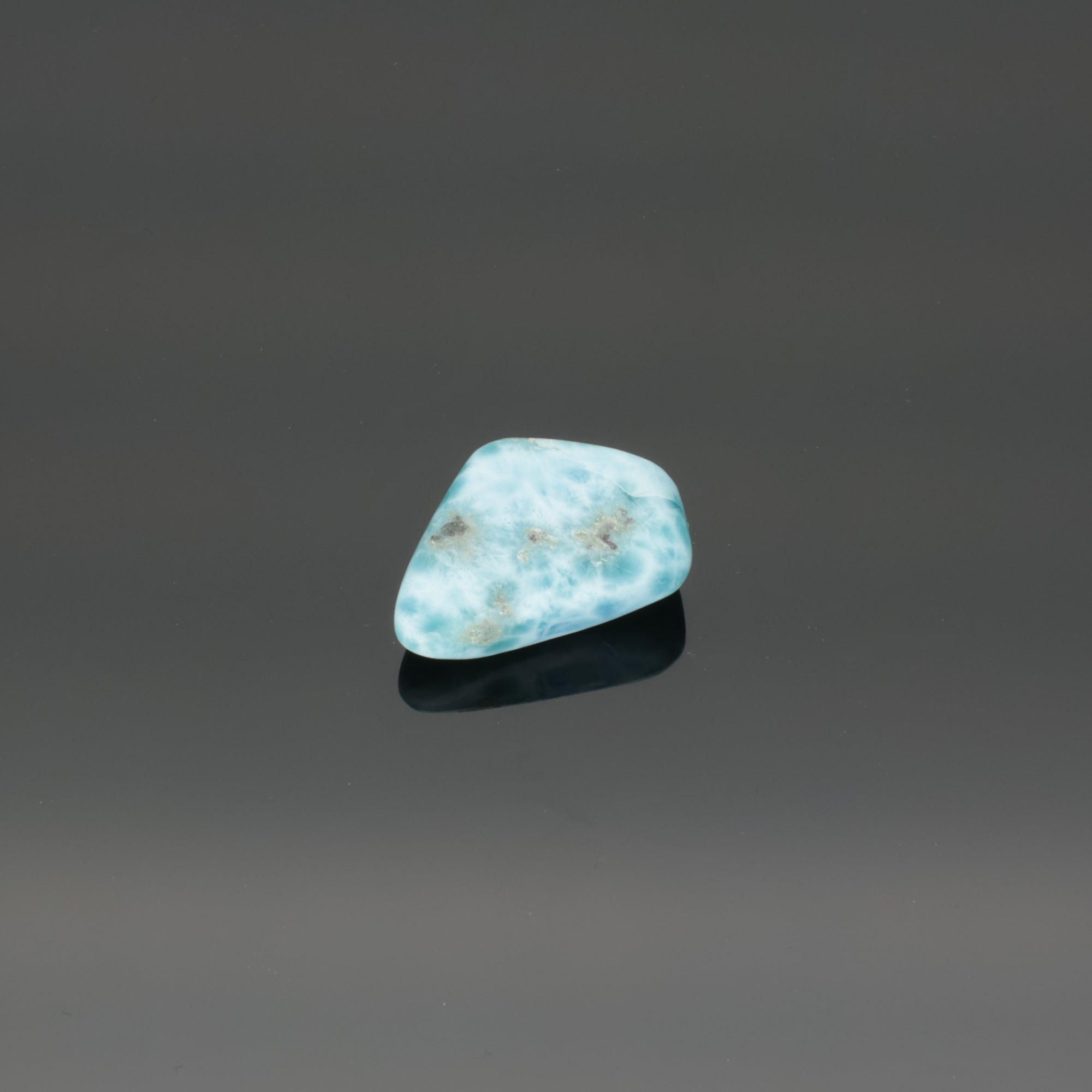 CARIBBEAN SHELL | Larimar aus der Dominikanischen Republik | 7,55 g | Unikat (#1054)