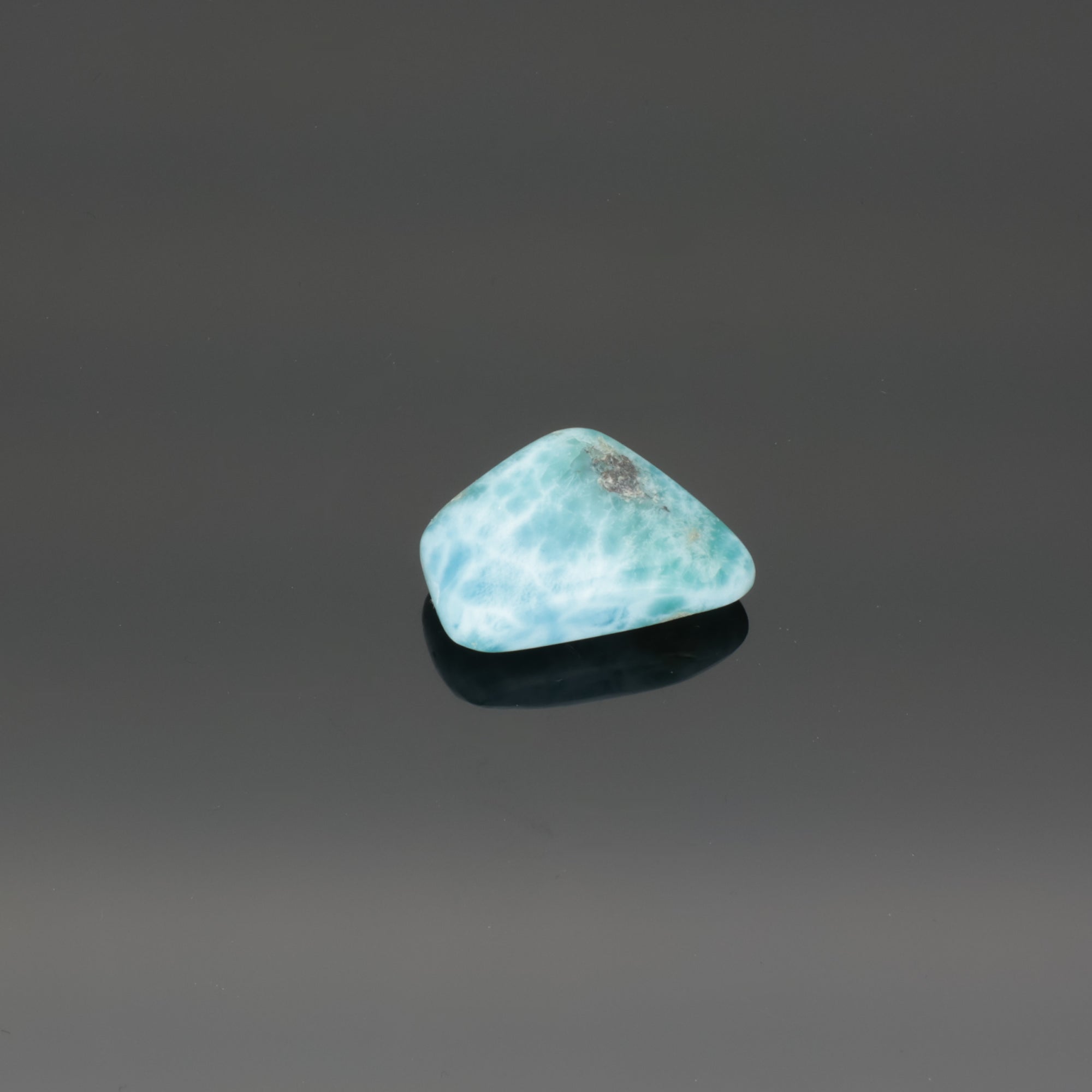 CARIBBEAN SHELL | Larimar aus der Dominikanischen Republik | 7,55 g | Unikat (#1054)