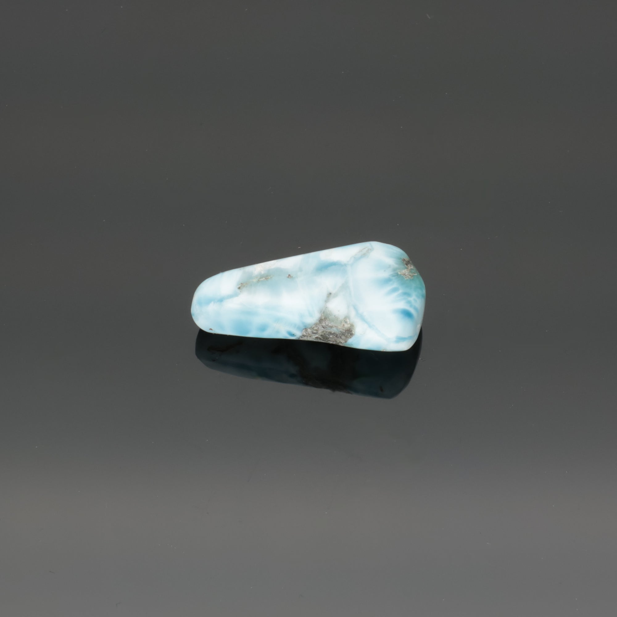 CARIBBEAN HORIZON | Larimar aus der Dominikanischen Republik | 9,24 g | Unikat (#1062)