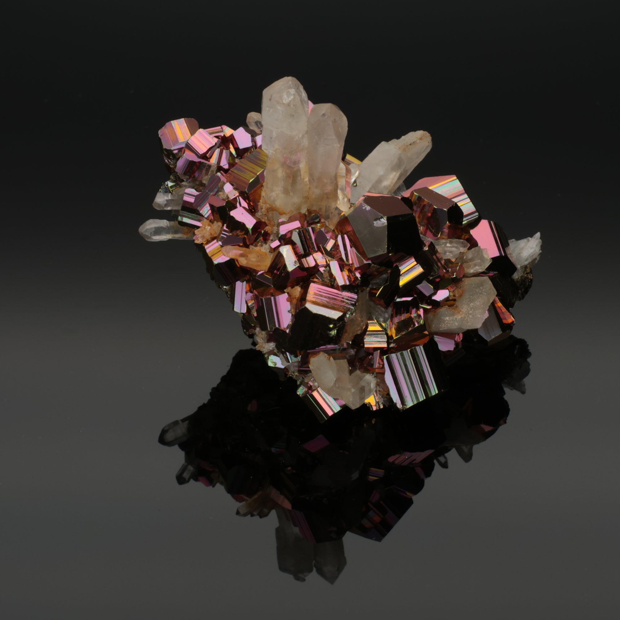 Cosmic Prism – Rainbow Pyrit aus Borneo, Indonesien – 101,11 g – Mineralien-Unikat (#1074)