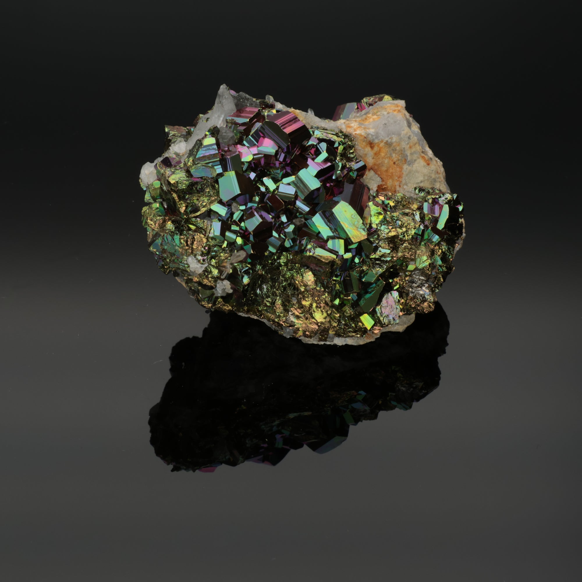 Aurora Rift – Rainbow Pyrit aus Borneo, Indonesien – 174,24 g – Mineralien-Unikat (#1075)