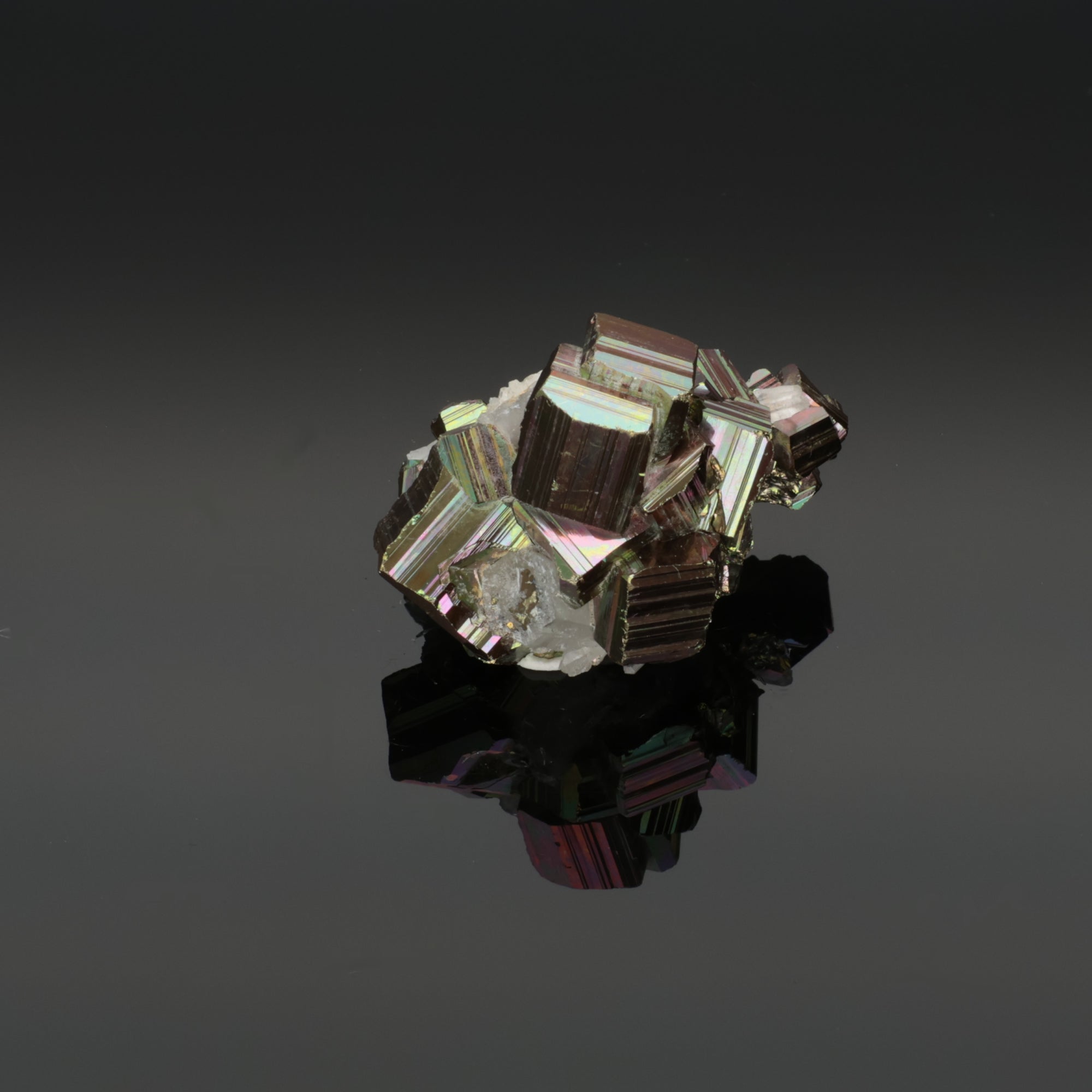 Prism Spark – Rainbow Pyrit aus Borneo, Indonesien – 24,65 g – Mineralien-Unikat (#1112)