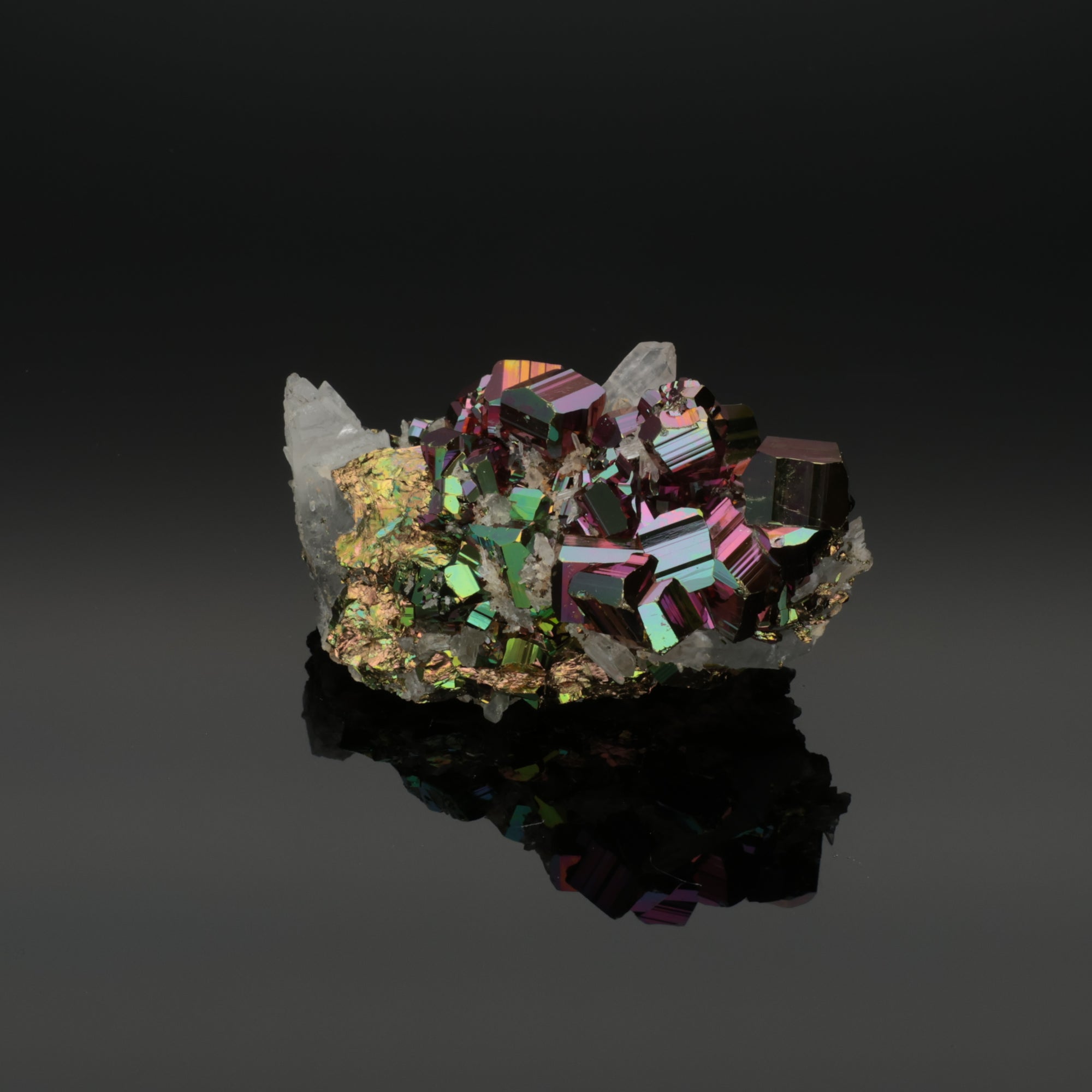 Solar Prism – Rainbow Pyrit aus Borneo, Indonesien – 62 g – Mineralien-Unikat (#1092)