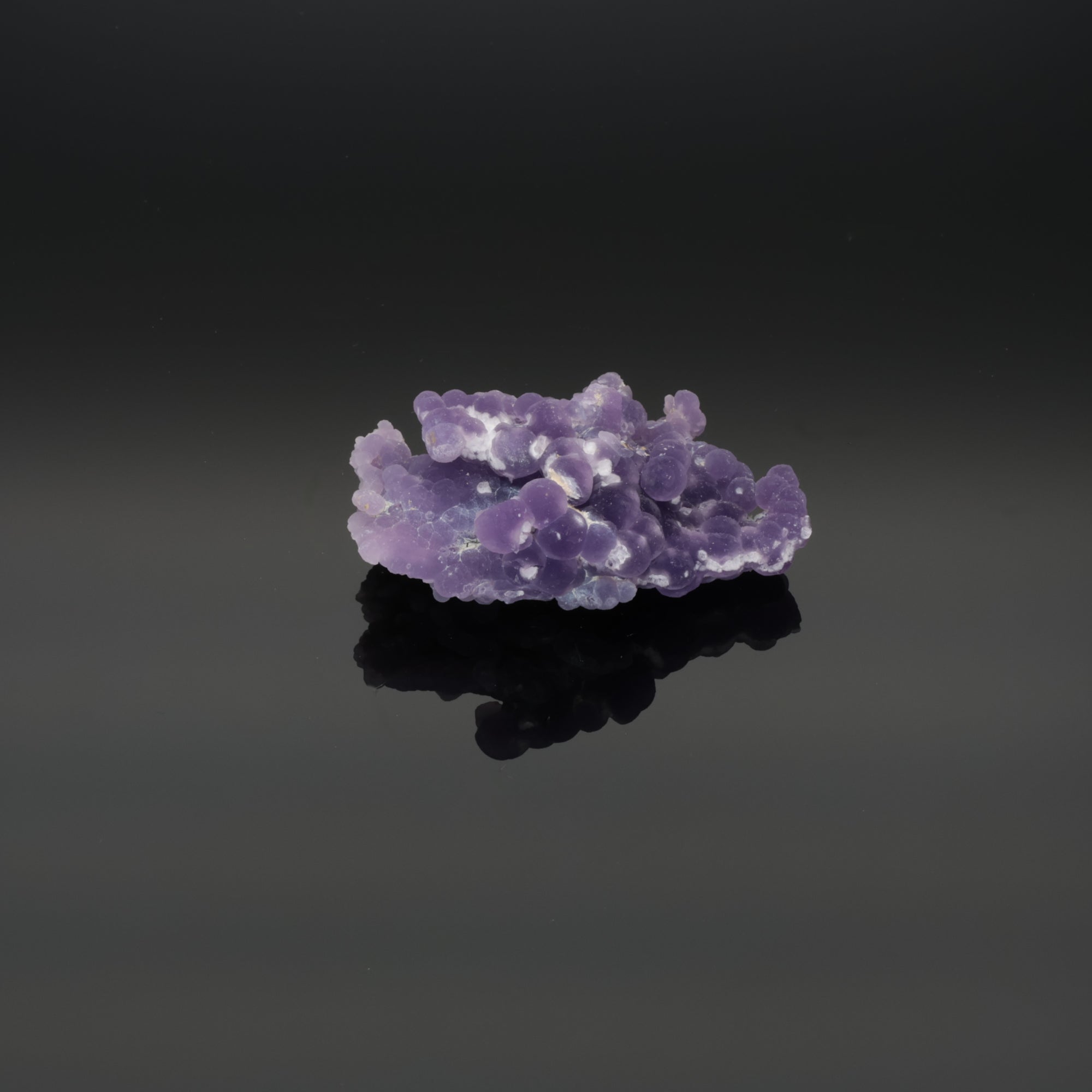 Violet Phantom – 24,24 g Traubenachat aus Indonesien (#1338)