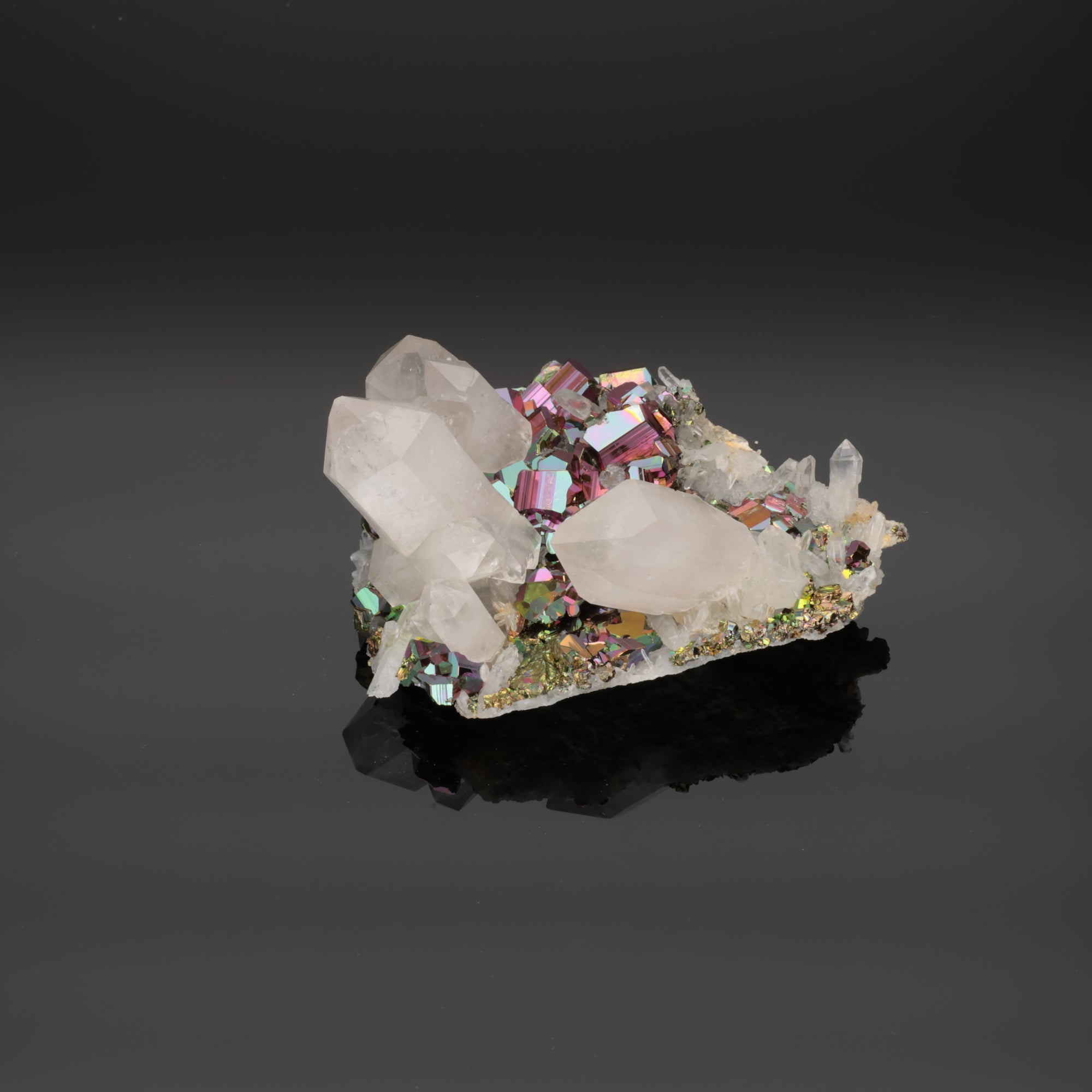 Solar Crown – Rainbow Pyrit aus Borneo, Indonesien – 139 g (#1378)