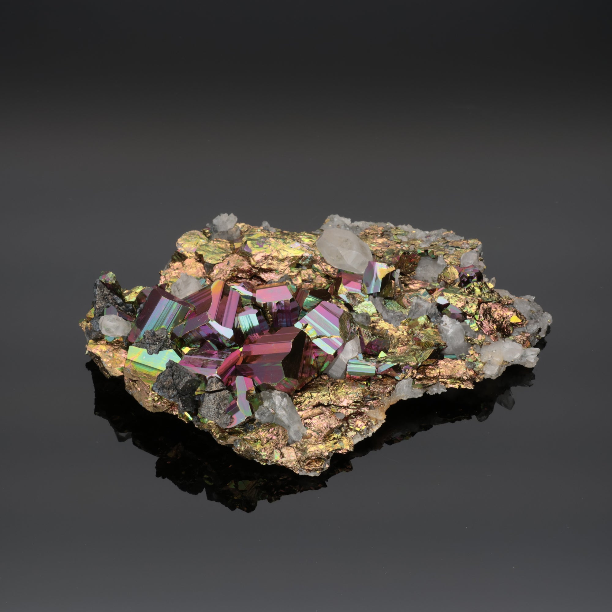 Solar Eclipse – Rainbow Pyrit aus Borneo, Indonesien – 204 g (#1371)