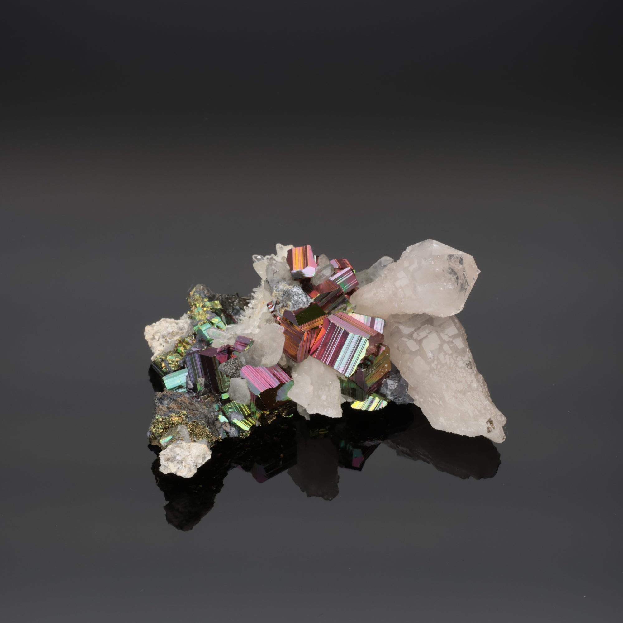 Nova Eclipse - Rainbow Pyrite from Borneo, Indonesia - 124 g (#1371)
