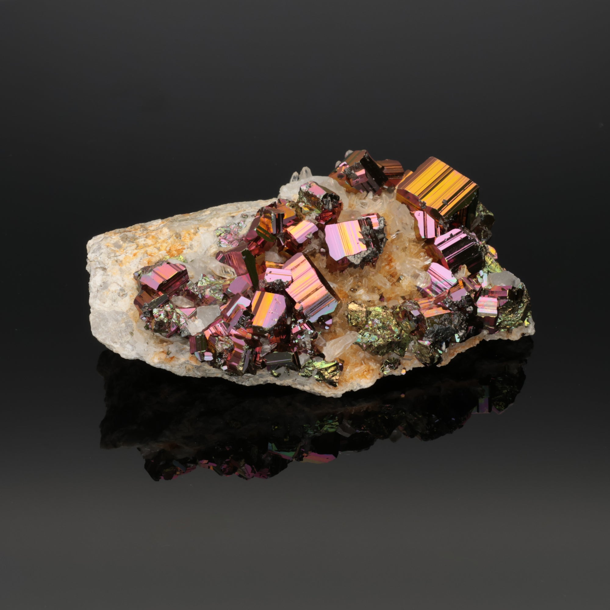 Solar Rift – Rainbow Pyrit aus Borneo, Indonesien – 175,81 g (#1345)