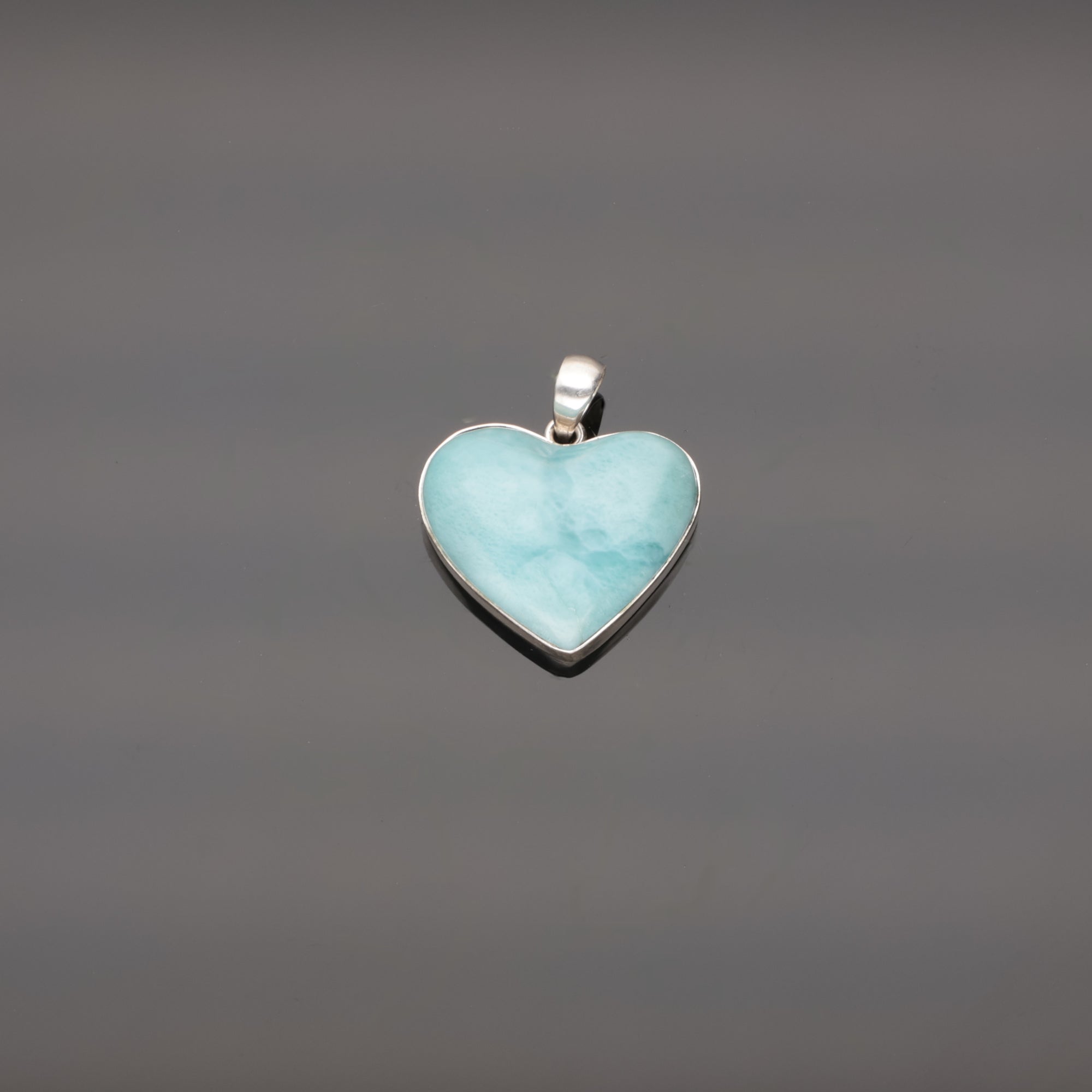 Caribbean Pearl – Larimar Anhänger in 925 Silber – 11,12 g (#1390)
