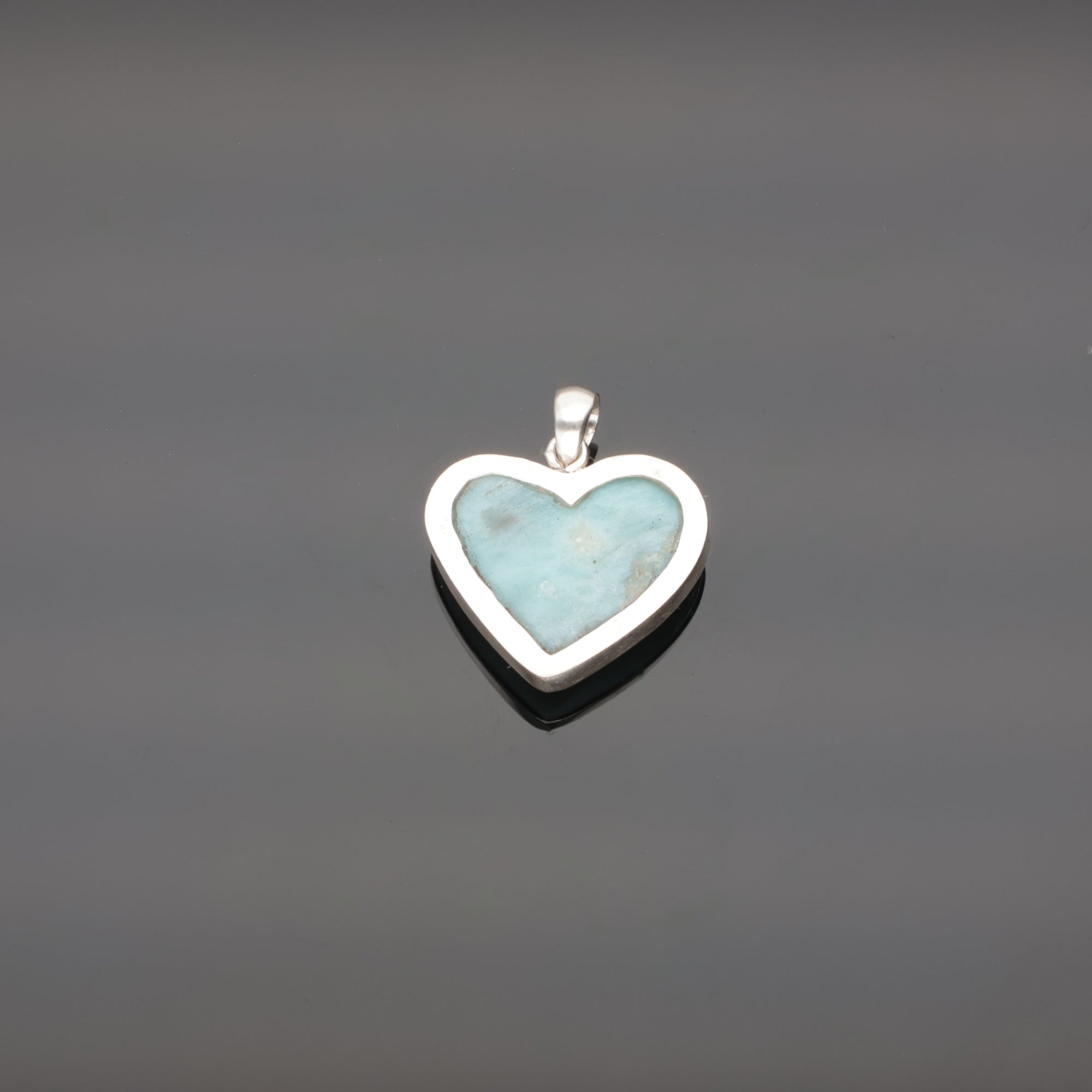 Caribbean Pearl – Larimar Anhänger in 925 Silber – 11,12 g (#1390)