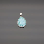 Ocean Glow – Larimar Anhänger in 925 Silber – 10,26 g (#1391)
