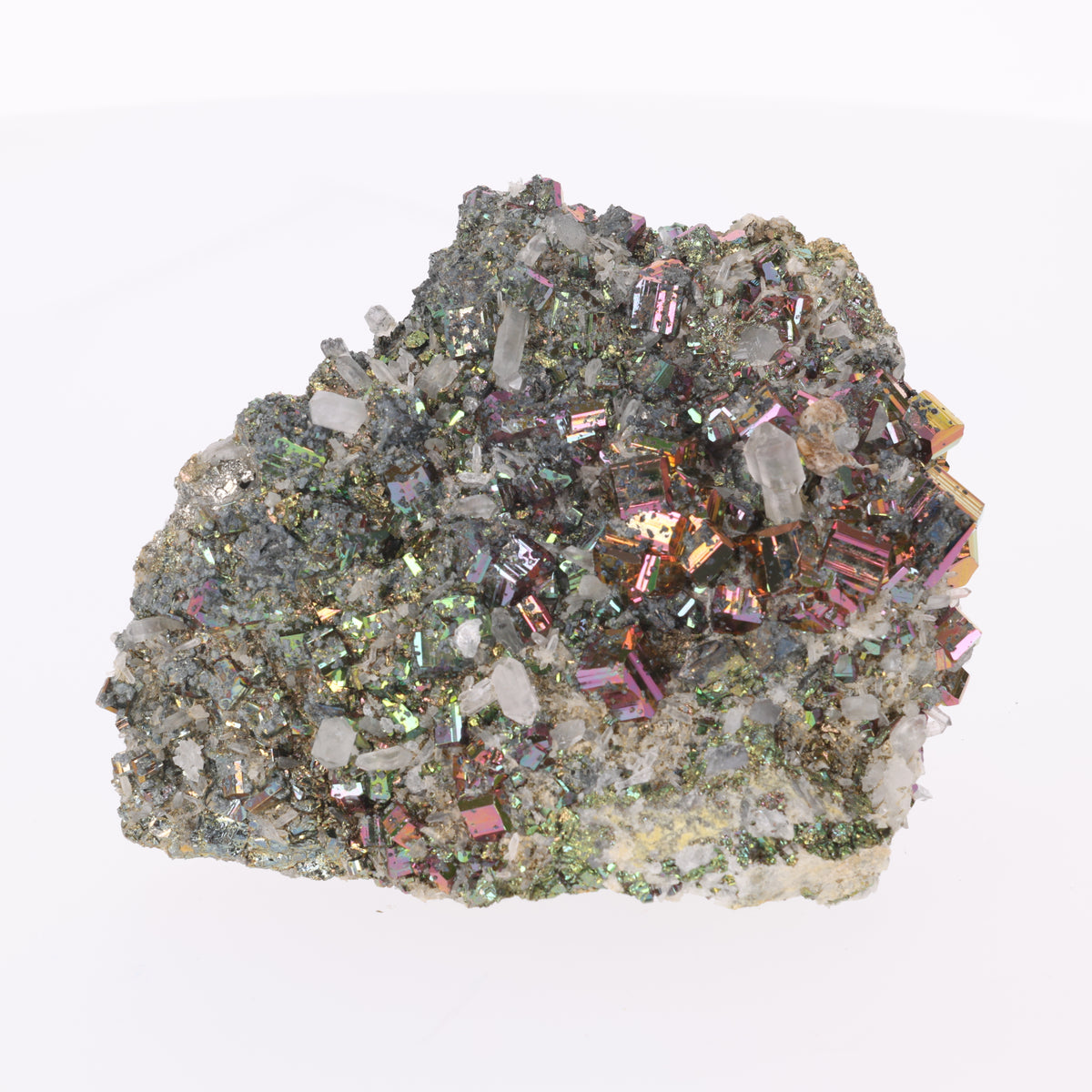 Cosmic Spire – Rainbow Pyrit aus Borneo, Indonesien – 1263 g (#1405)