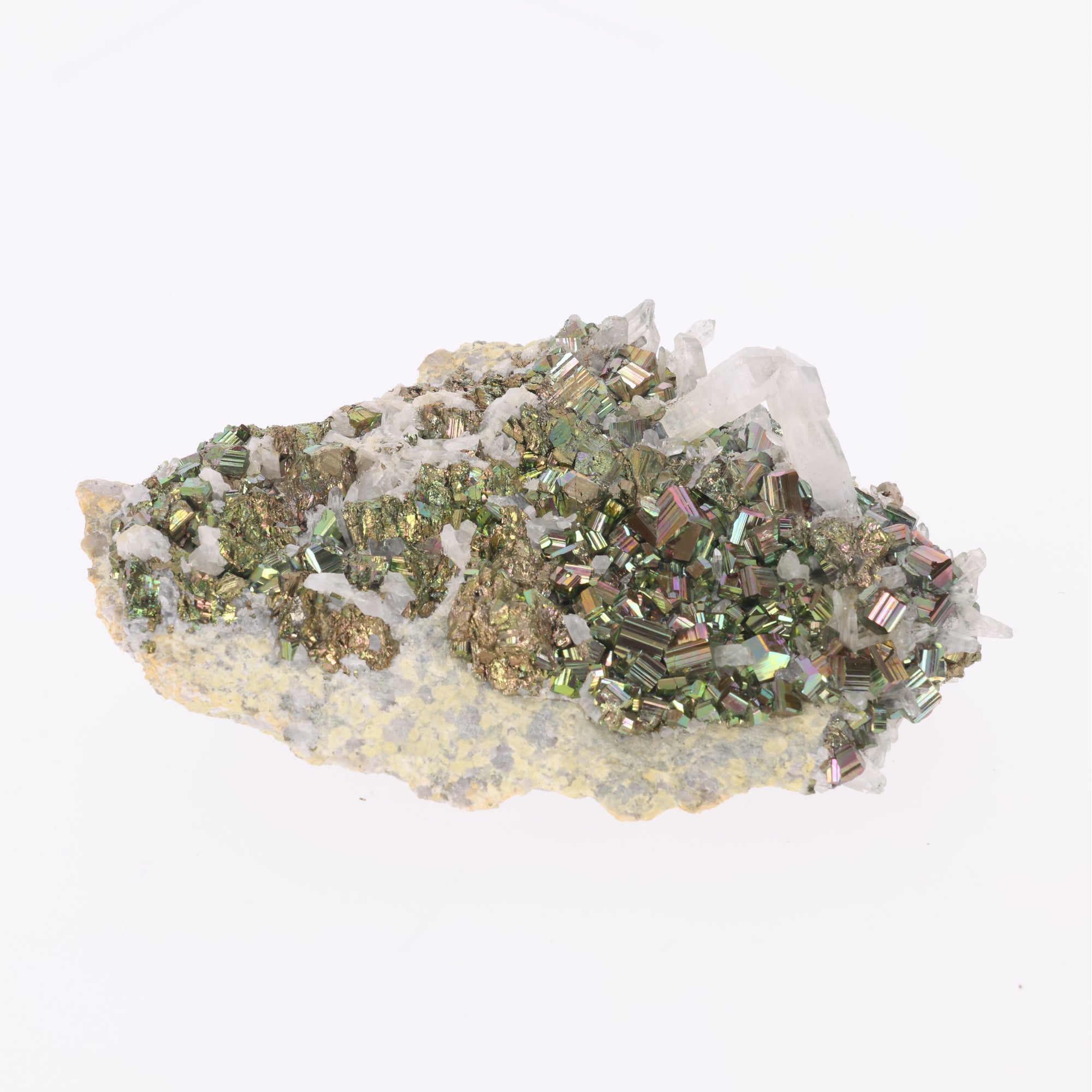 Prism Dominion – Rainbow Pyrit aus Borneo, Indonesien – 888 g  (#1402)