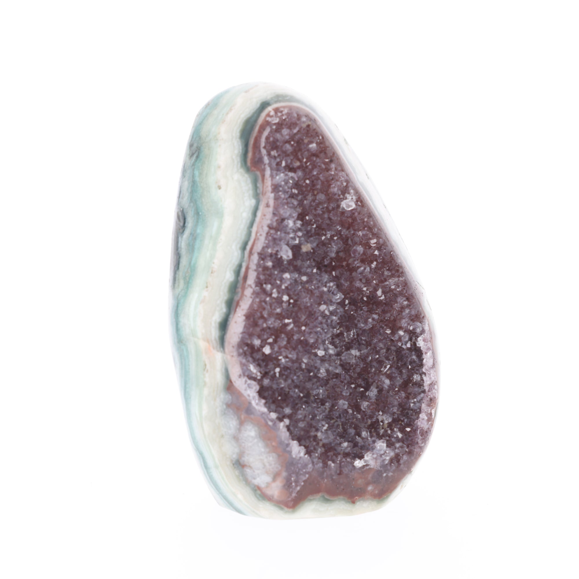 Mystic Jasper – Amethyst mit Jaspis aus Uruguay – 725 g (#1450)