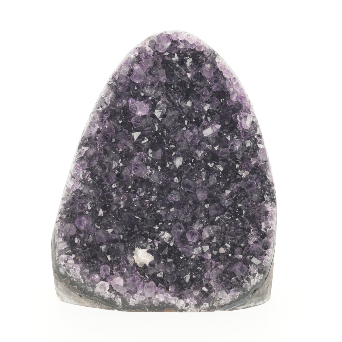 Amethyst Cut Base mit Calcit- AA Quality - 887 g  (#1527)