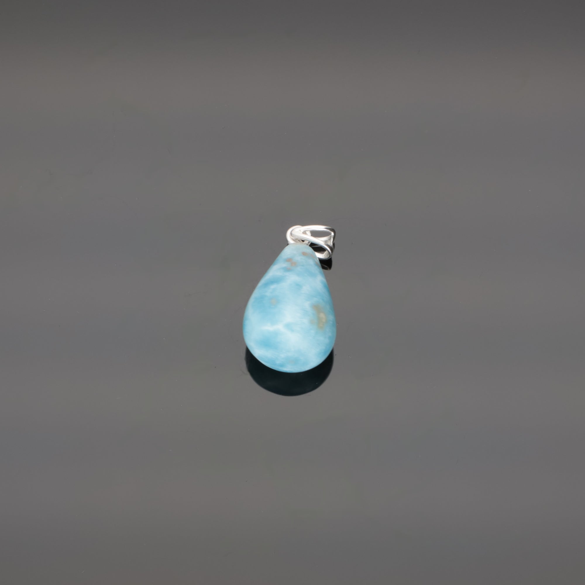 Ocean Whisper – Larimar Anhänger mit 925 Silber – 9,43 g (#1386)