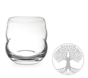 Trinkglas Mythos Lasergravur - Baum des Lebens 0,25l - bleifreies Glas