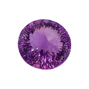 18.07 ct Amethyst Oval Cut - Brilliant Deep Violet from Brazil - Premium Allrounder