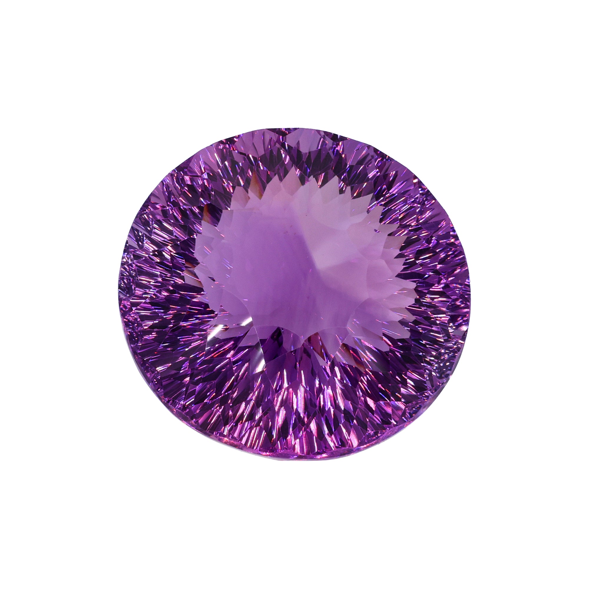 18.07 ct Amethyst Oval Cut - Brilliant Deep Violet from Brazil - Premium Allrounder