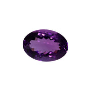 22,16 ct Amethyst Ovalschliff - Kristallklare Brillanz aus Brasilien