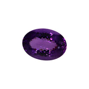 45,07 ct Amethyst Ovalschliff - Harmonische Proportion - Deep Purple aus Brasilien