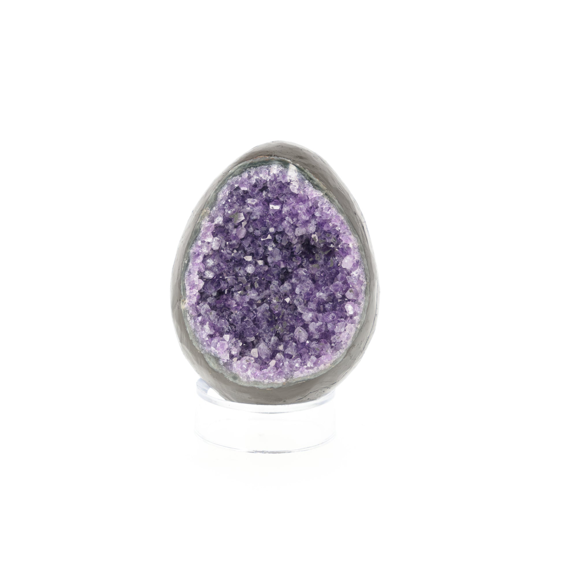 Violet Whisper | Exklusives Amethyst Ei aus Brasilien | 431 g (#571)