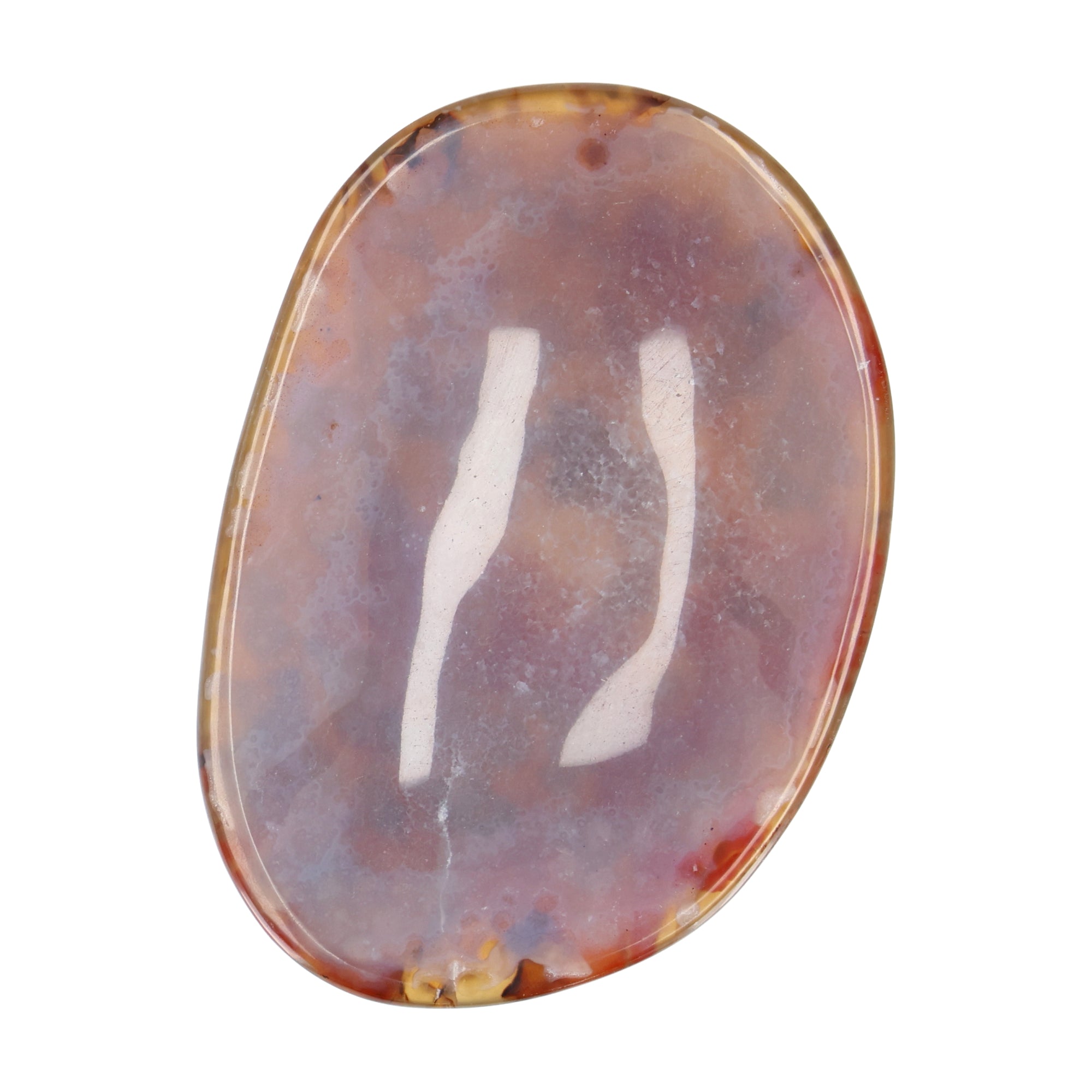 Gemstone bowls made of agate