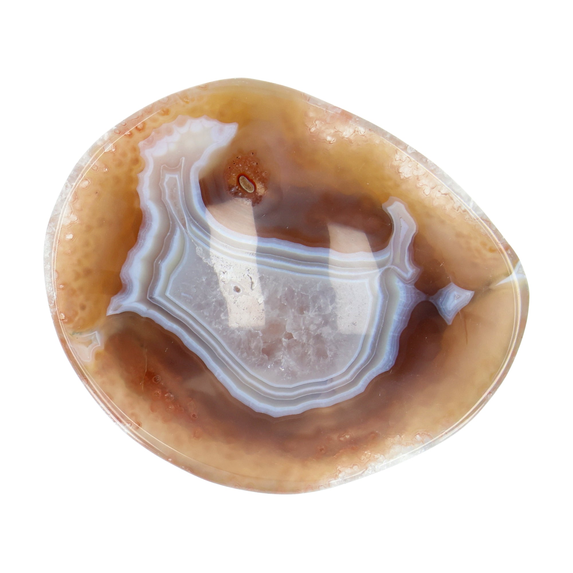 Gemstone Bowls Made of Agate