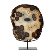 Augen Achat Scheibe 6 Kg - seltene Multi-Eye Formation (#159)